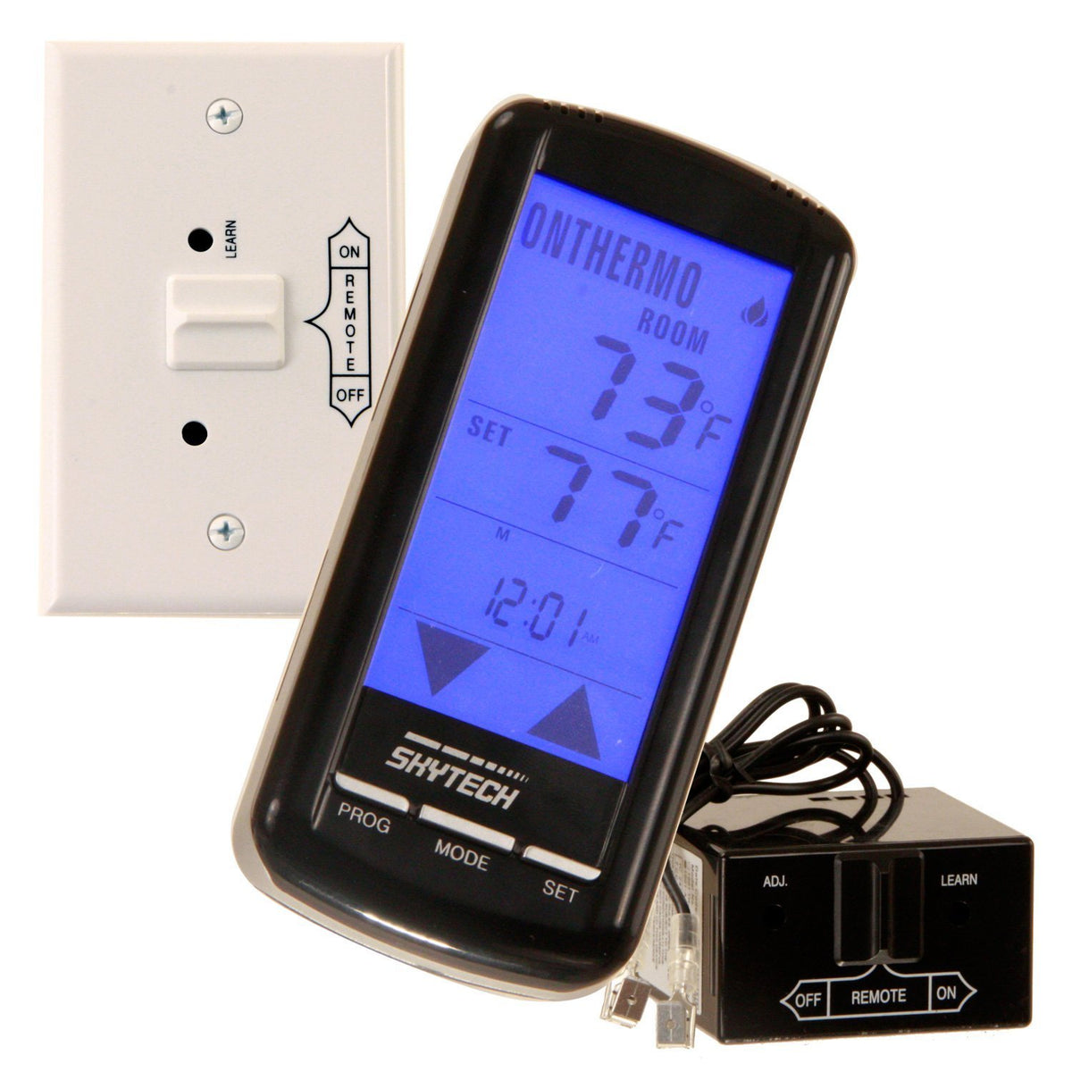 Skytech 5301P Fireplace Remote Touch Screen Programmable Thermostat