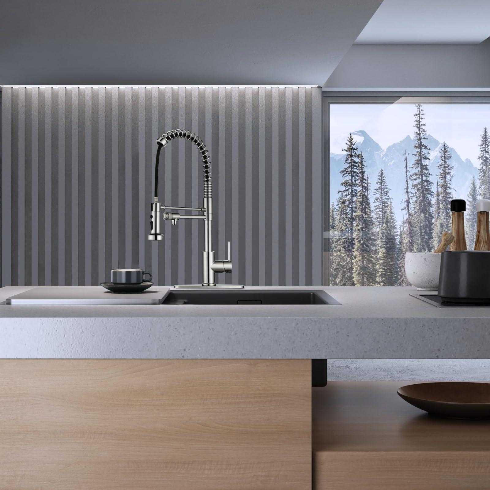 Paking Drinking Water Faucet, Kitchen Faucet, Kitchen Sink Faucet, Water Filtration Faucet, Sink Faucet, Pull-Down Kitchen Fauce