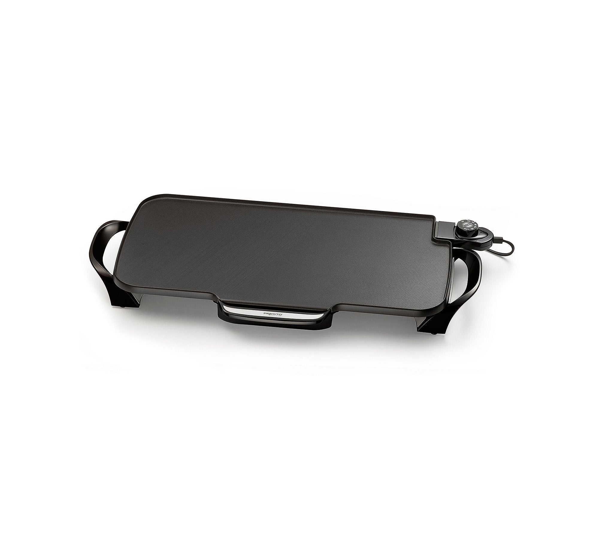 NATIONAL PRESTO 07061 Electric Griddle, 22-inch, Black, Removable Handles, Aluminum