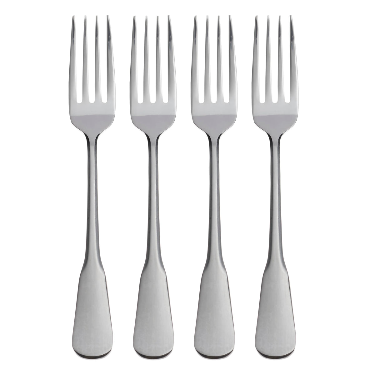 Oneida Flatware Colonial Boston Dinner Forks, Set Of 4,Silver