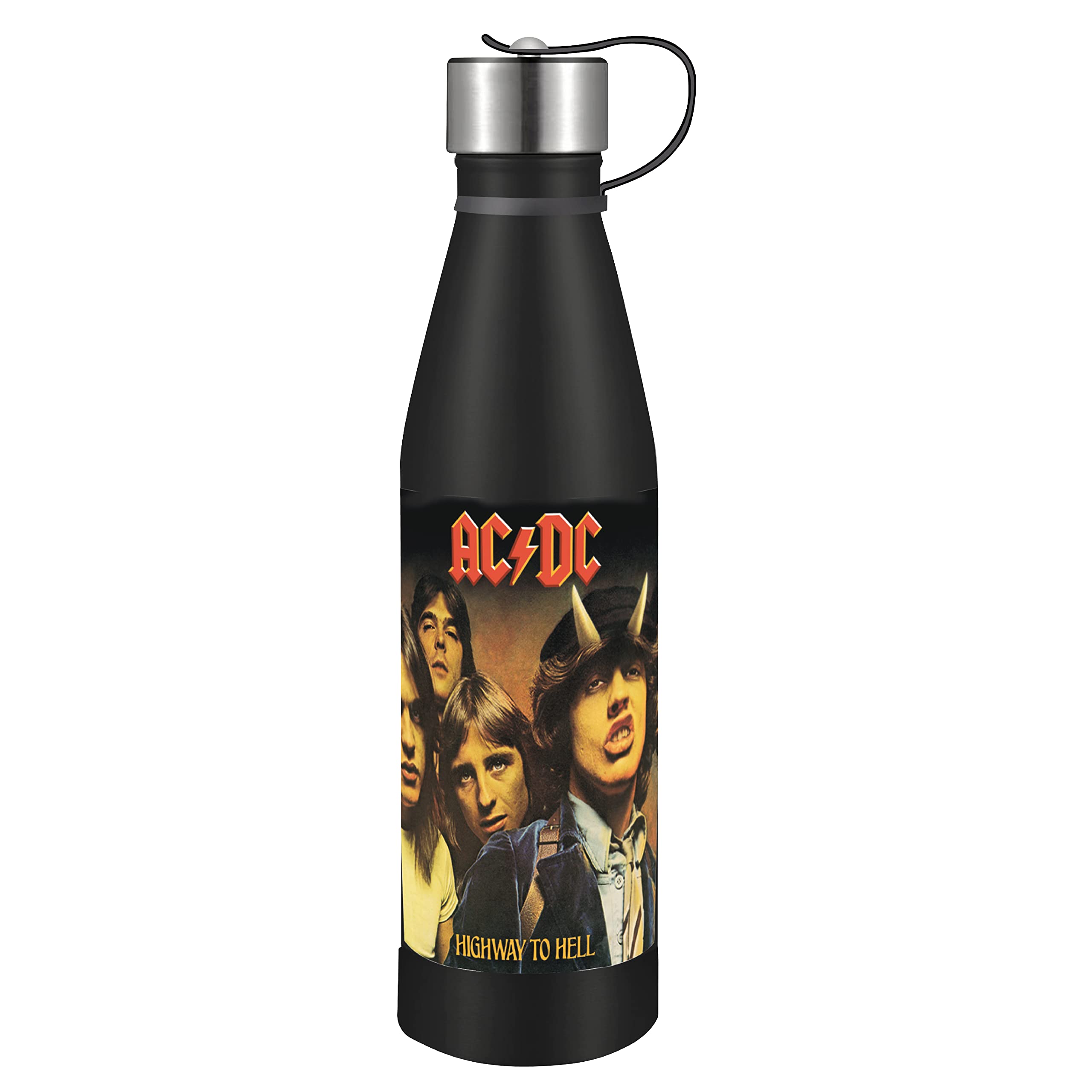 Acdc Highway To Hell 17 Oz Stainless Steel Pin Bottle