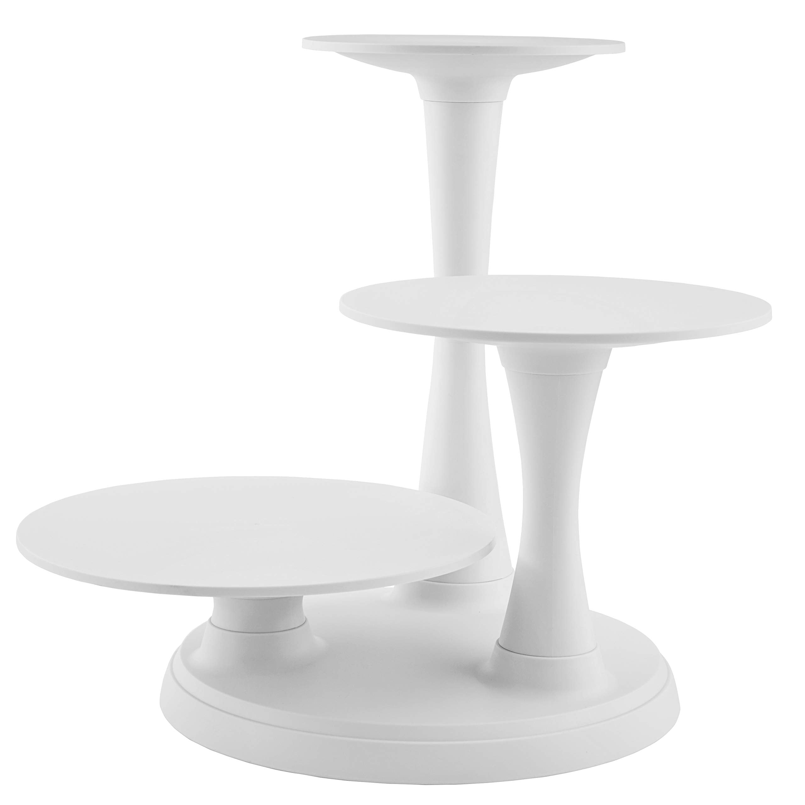 Wilton Pillar Style 3-Tier Cupcake, Dessert, And Cake Stand