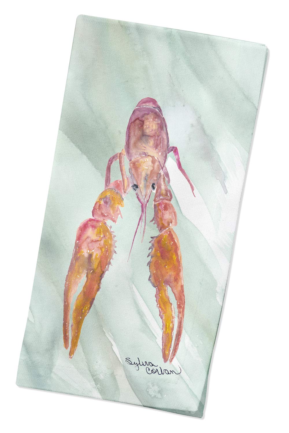Crawfish on Sage Green Napkin SC2061NAP