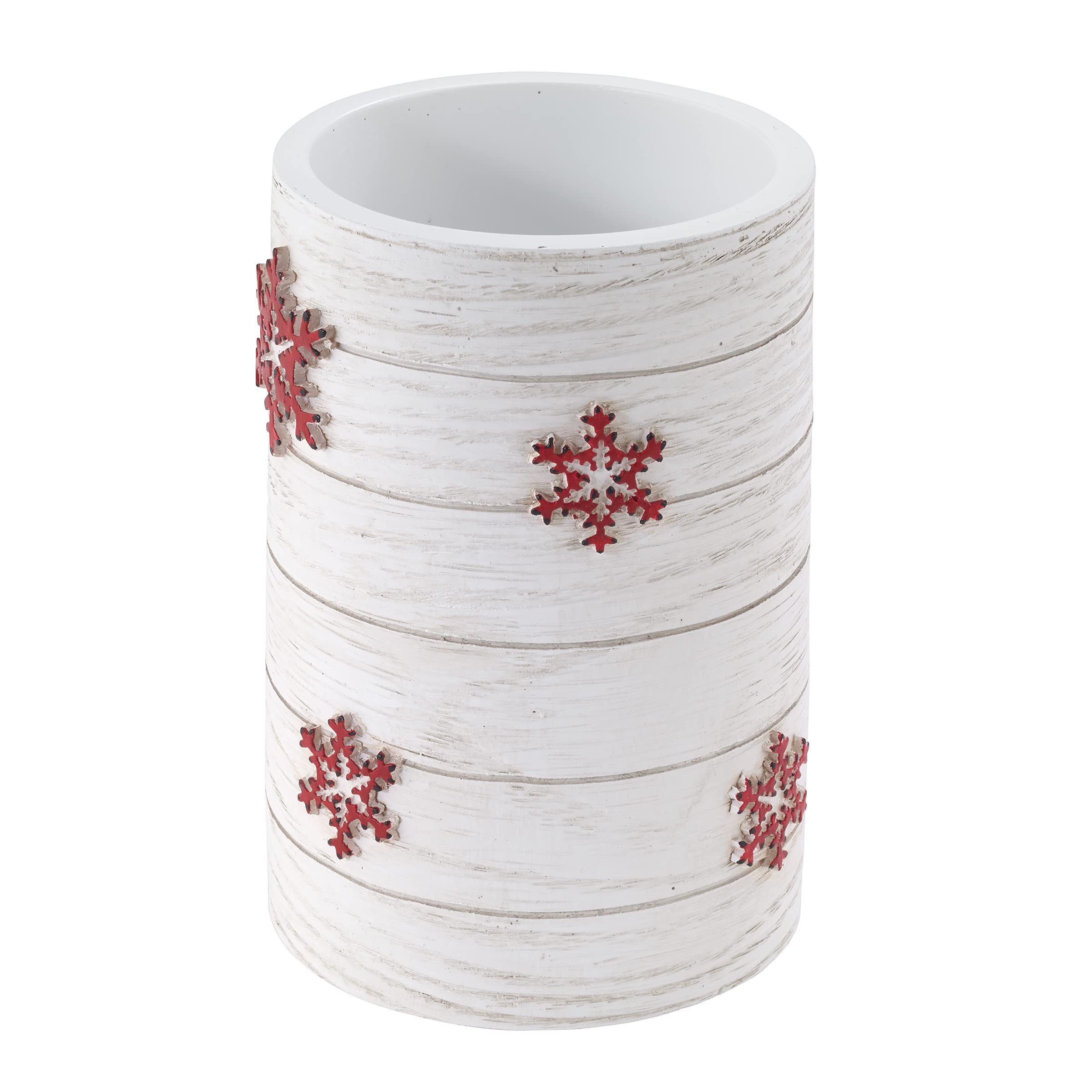 Avanti Linens - Tumbler, Resin Countertop Accessories, Christmas Decorations (Tis The Season Collection)