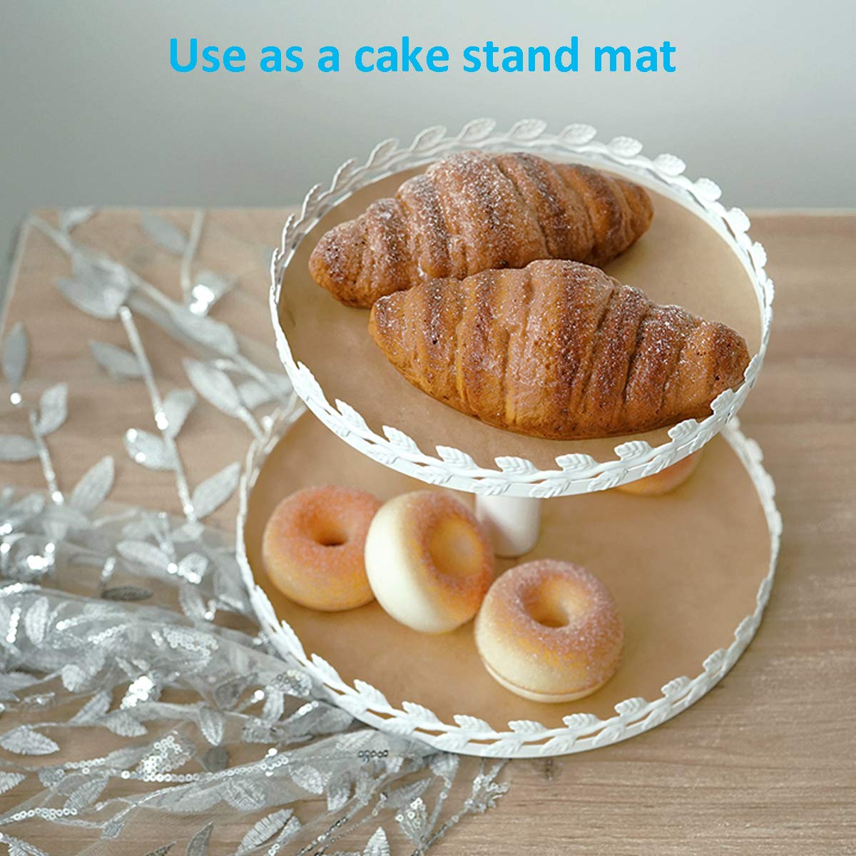 200Pcs 8 Inch Parchment Paper Rounds For Air Fryer Unbleached Baking Paper For Oven Nonstick Uses For Baking Cookies, Bread, Mea