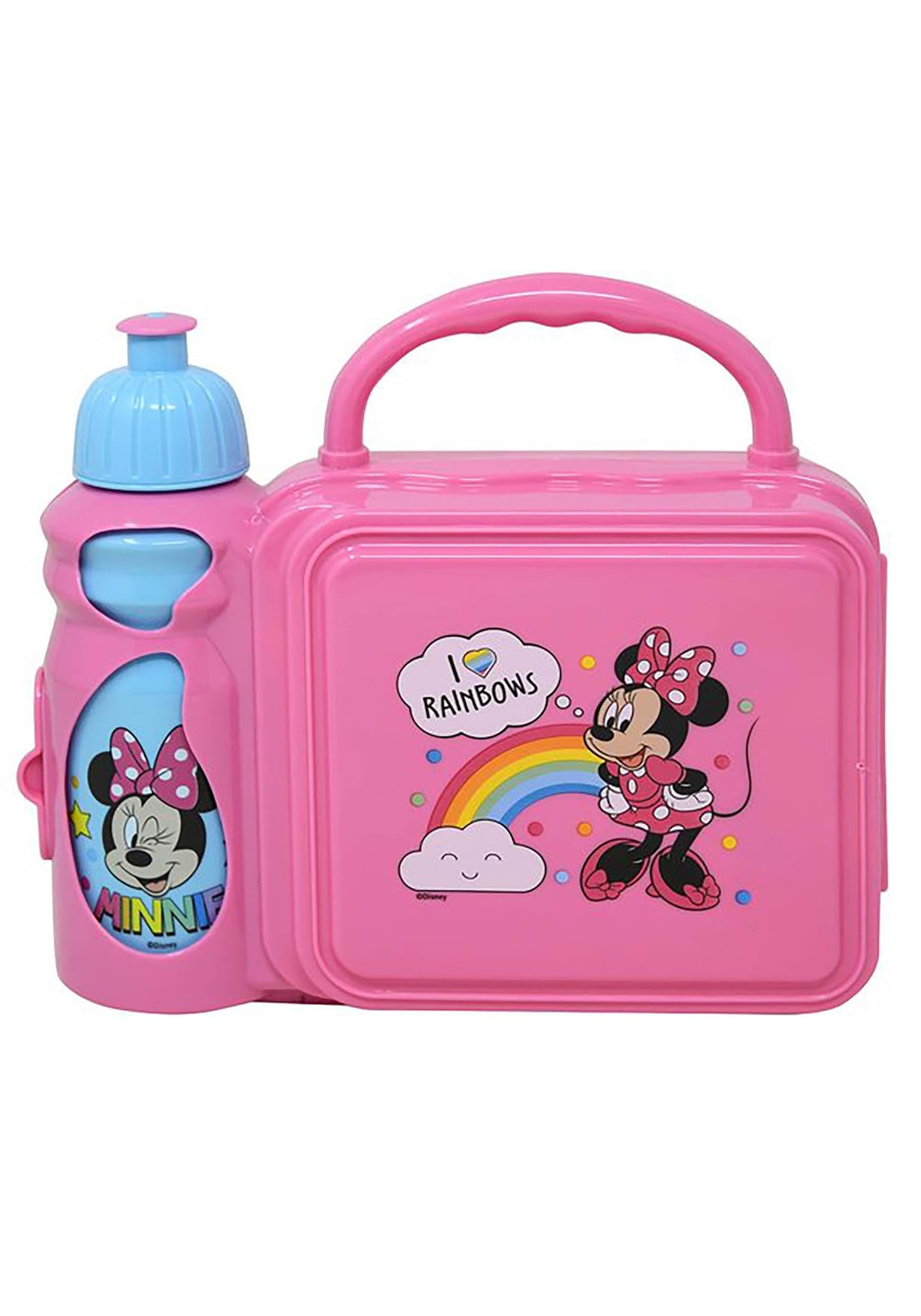 Zak Designs Minnie Mouse Combo Lunch Box - St, Standard, Pink