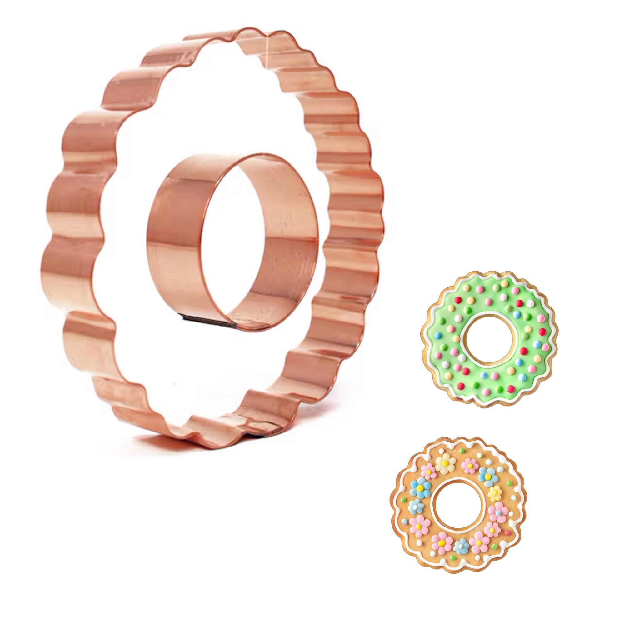 Christmas Wreath Copper Cookie Cutter