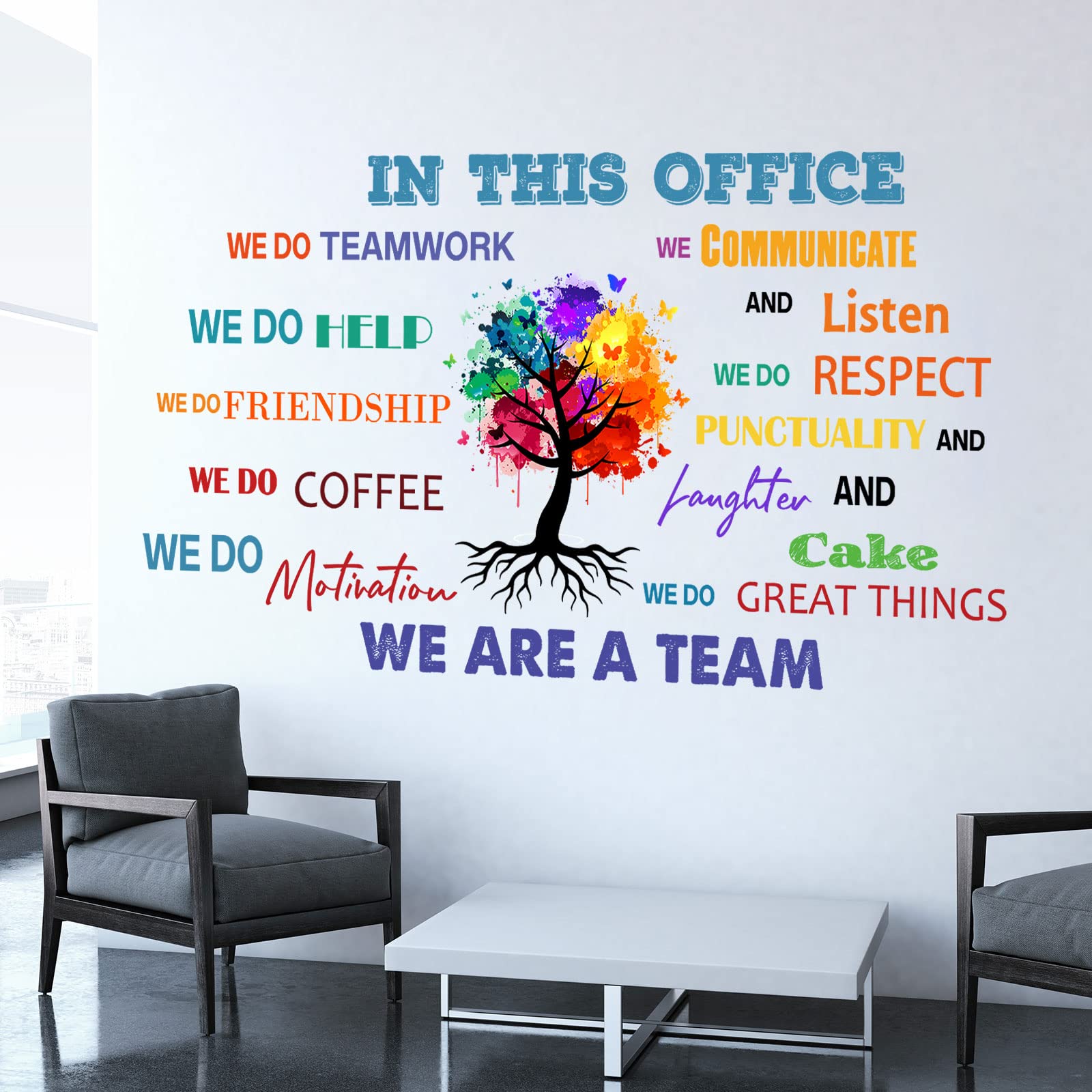 Office Inspirational Wall Decals Office Wall Decor For Office Quotes Positive Sayings Peel And Stick Office Stickers Motivationa