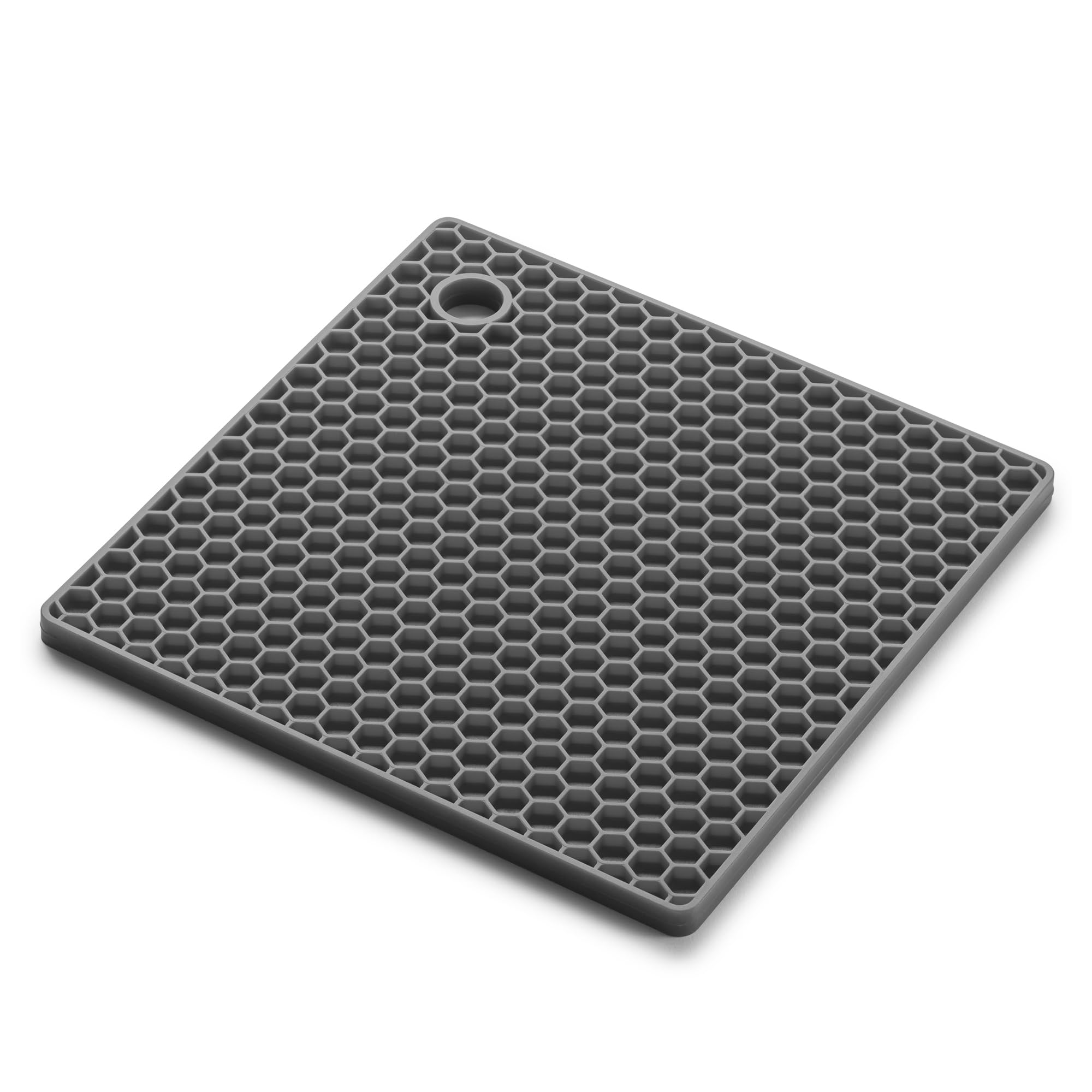 Mrs. Andersons Baking Silicone Honeycomb Trivet, Non-Stick, Non-Scratch, Non-Skid, Heat Safe, Blueberry Blue
