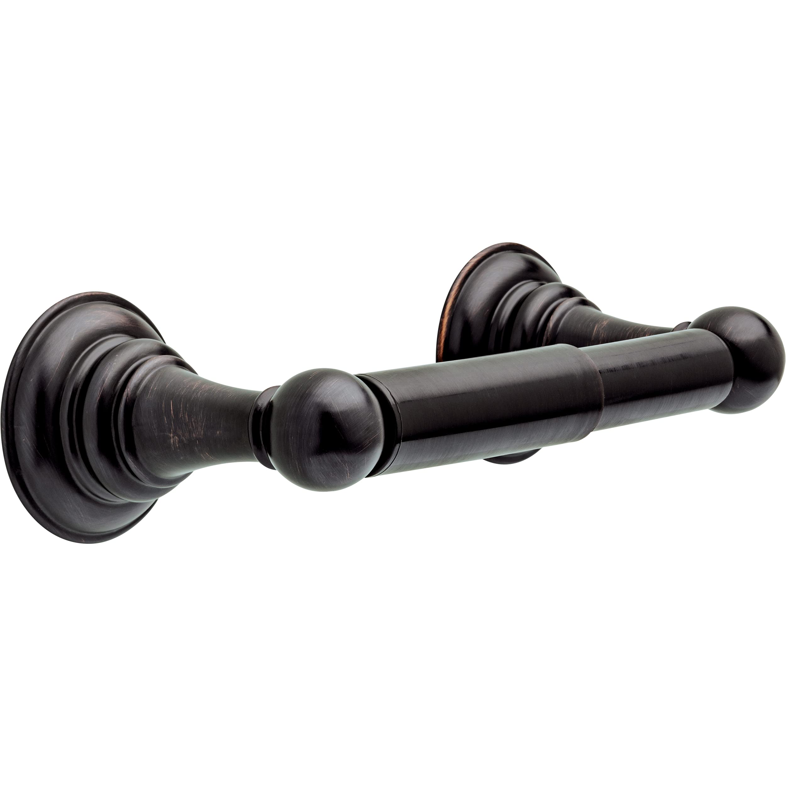 Delta 134437 Providence Spring Toilet Paper Holder, Spotshield Venetian Bronze