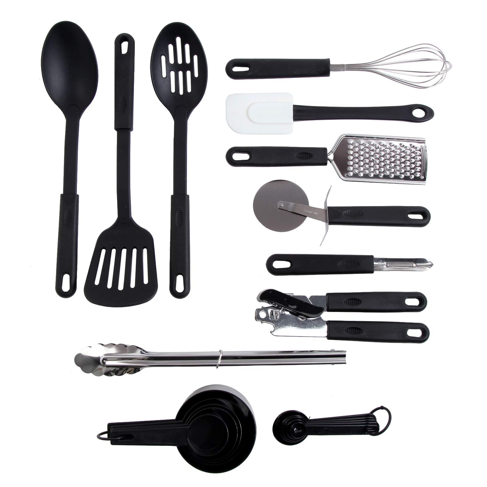 Gibson Home Prepare And Serve Combo, 20 Piece Set, Black