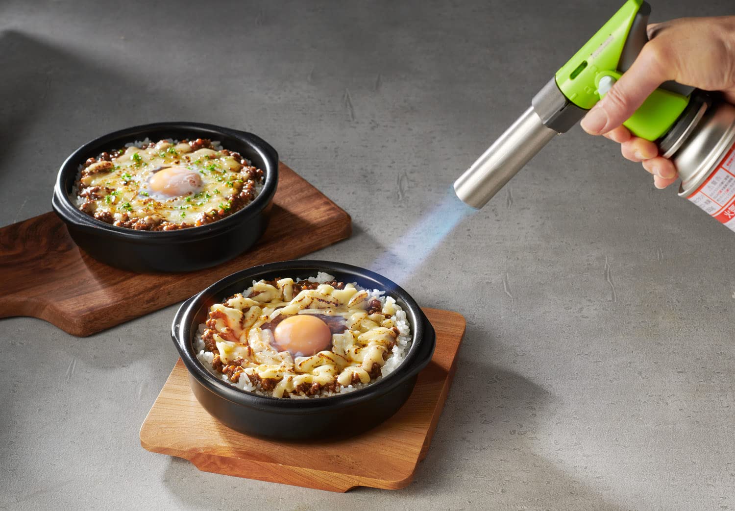 Iwatani Burane Torch - Model CB-TC-CKGR, Ckgr Color, High-Performance Butane Torch for Cooking and Outdoor Use
