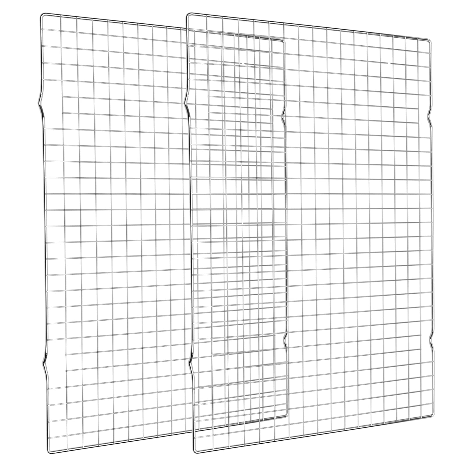 Cooling Rack For Baking 2-Pack, 16X10 Inches Baking Rack, Thick Wire Cookie Rack For Cooking, Roasting, Grilling, Drying, Oven S
