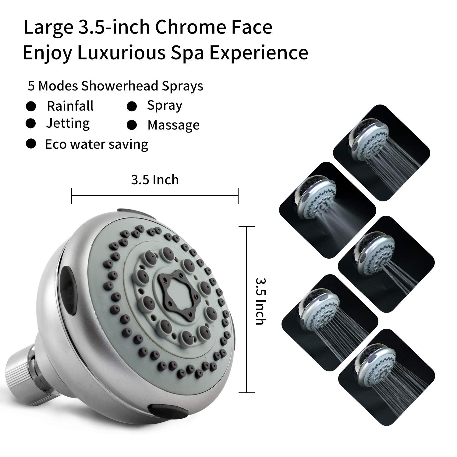 Miniwell Shower Filter 720-Plus With Replaceable Cartridges, Shower Head Filter With Double Filters, Remove 99% Chlorine (Shower