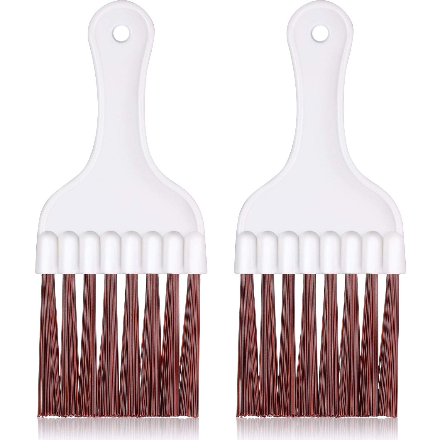 Air Conditioner Condenser Fin Brush Ac Coil Cleaner Brush Refrigerator Coil Cleaning Brush Whisk Brush Fin Comb Brush(2)