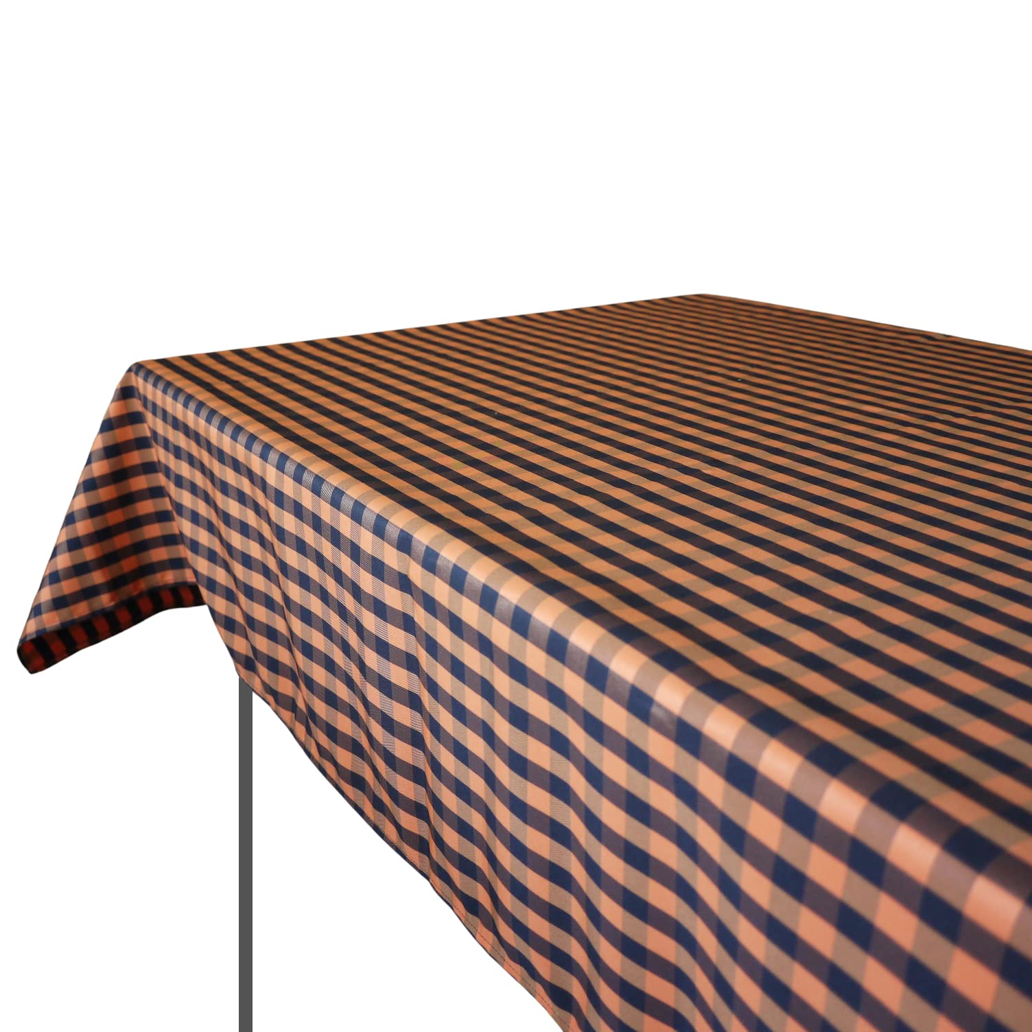 Weavric Buffalo Check Rectangular Tablecloth, 52 X 114 Inches, Washable Gingham For Buffet Table, Outdoor Picnic, Halloween, Par