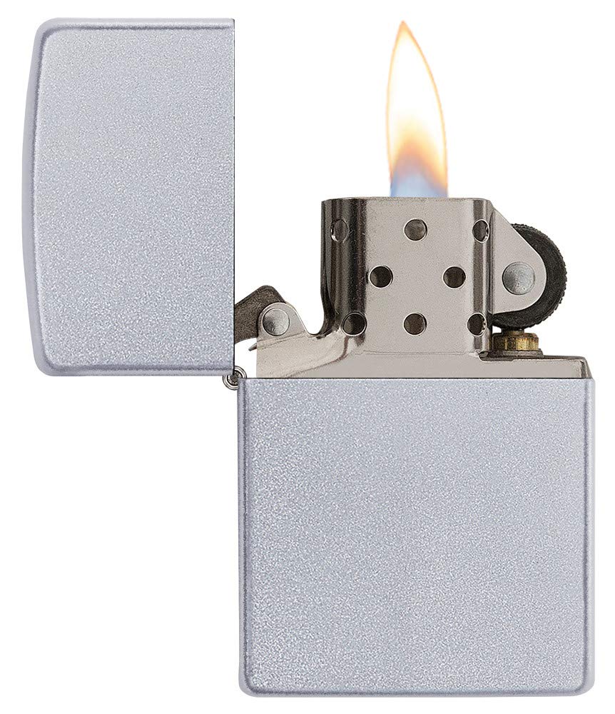 Zippo Satin Chrome