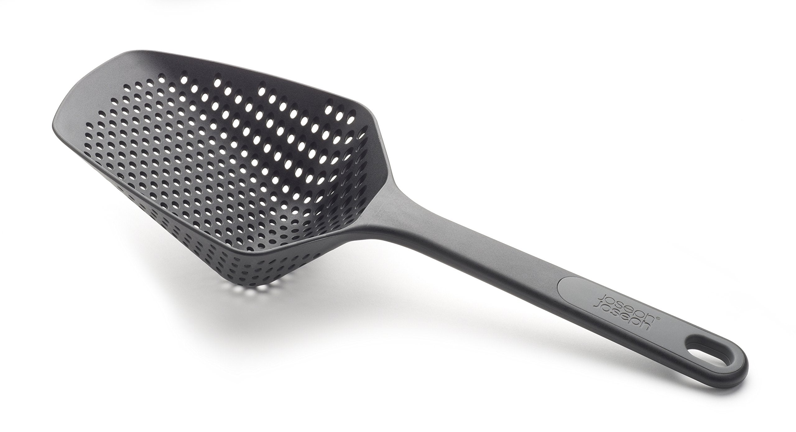 Joseph Joseph Scoop Plus Colander, Spoon Drainer/Strainer, Scoop, Drain And Serve, Heat Resistant Up To 200C (392F), Dishwasher