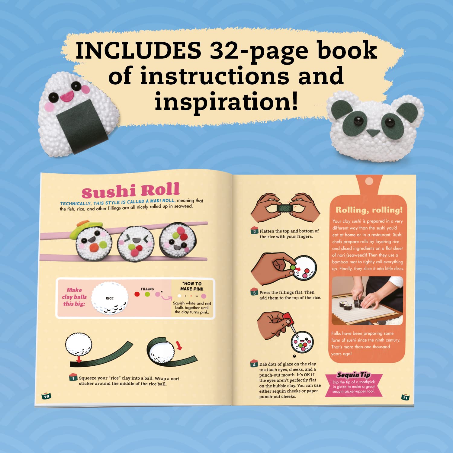 Klutz Mini Sushi Bar Craft Kit