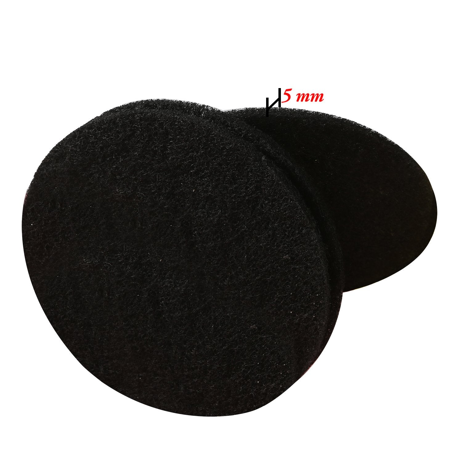 Resinta Compost Bin Filters - 6 Pieces Activated Carbon Replacement Filters, 6.25 Inches, Black, Model 8542019024