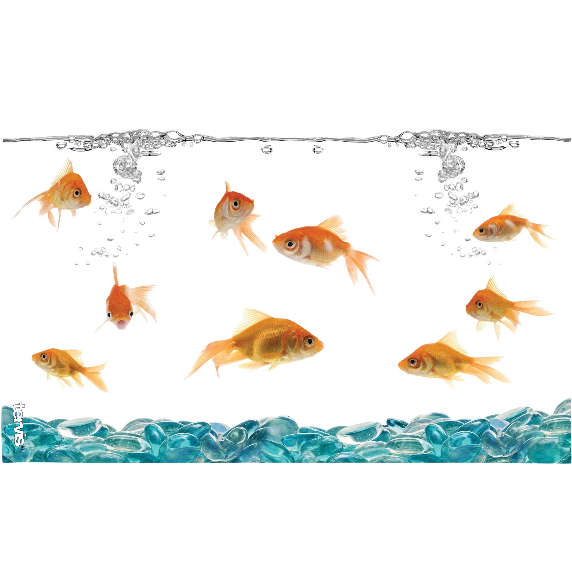 Tervis Goldfish Made In Usa Double Walled Insulated Tumbler Travel Cup Keeps Drinks Cold & Hot, 16Oz, Classic