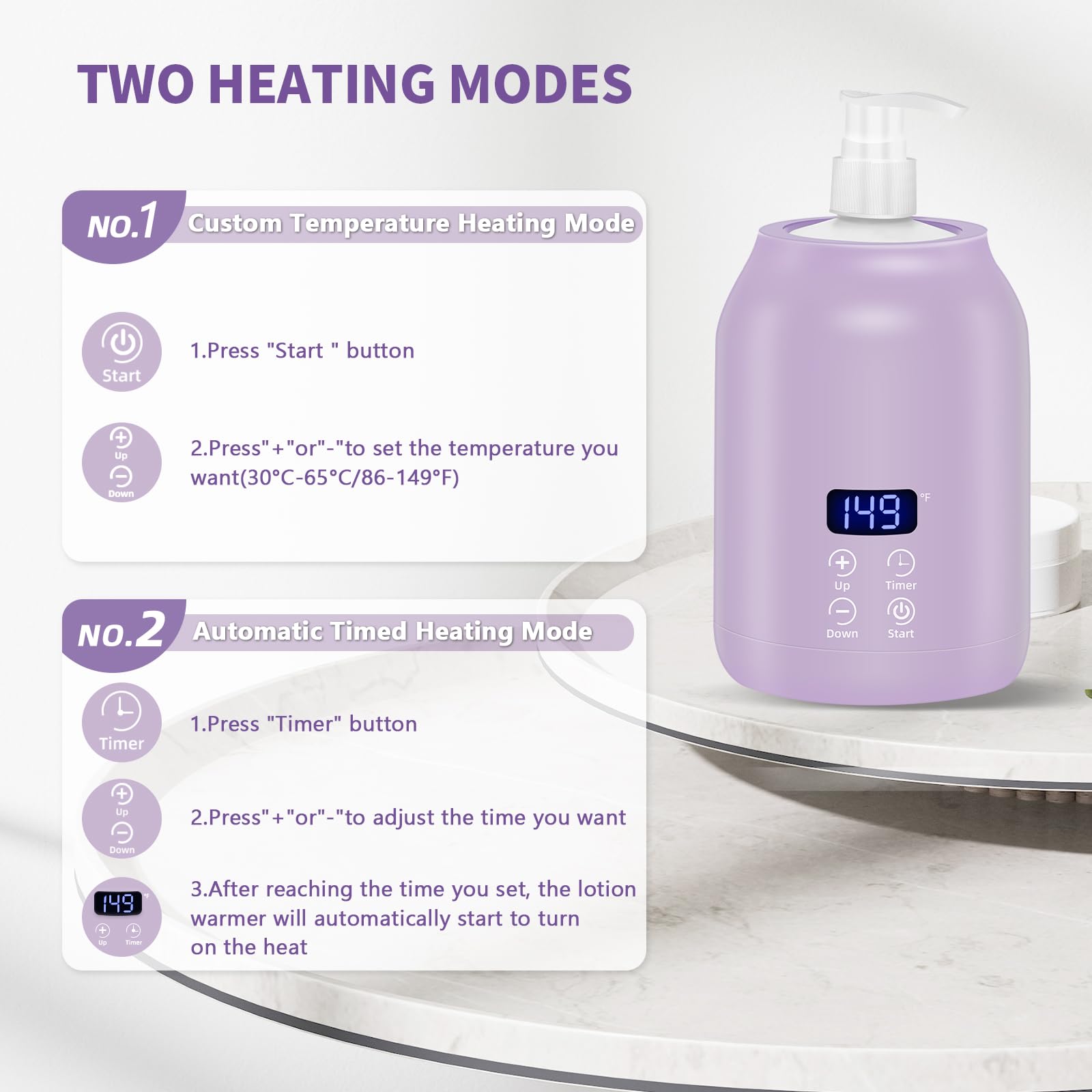 Yofuly Oil Warmer For Massage With Face Roller Set, Professional Massage Oil Warmer Heater For Massage Therapy With Two Bottles,