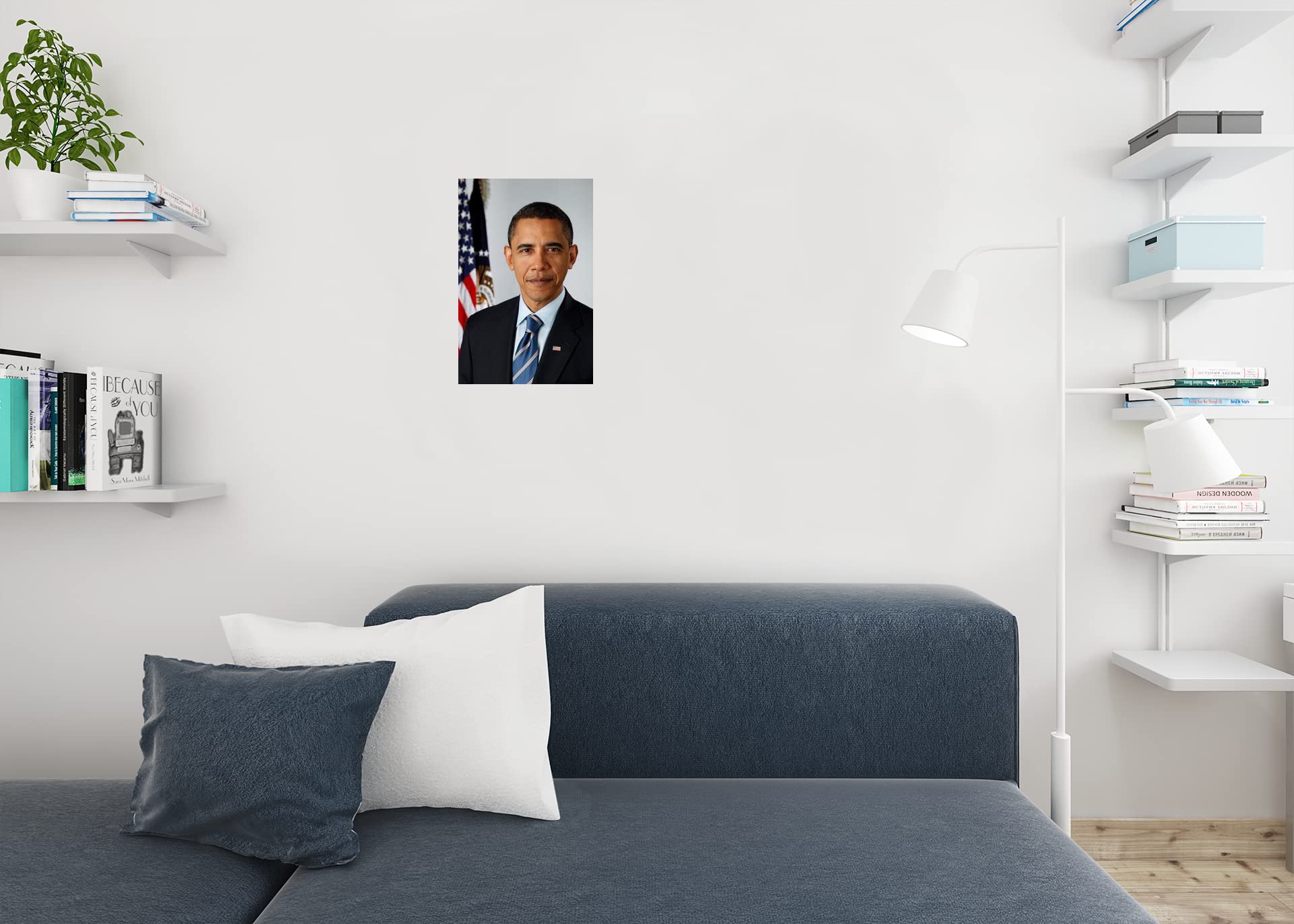 Barack Obama Poster Official Presidential President Photograph Picture Photo Portrait Motivational Inspirational Office School R