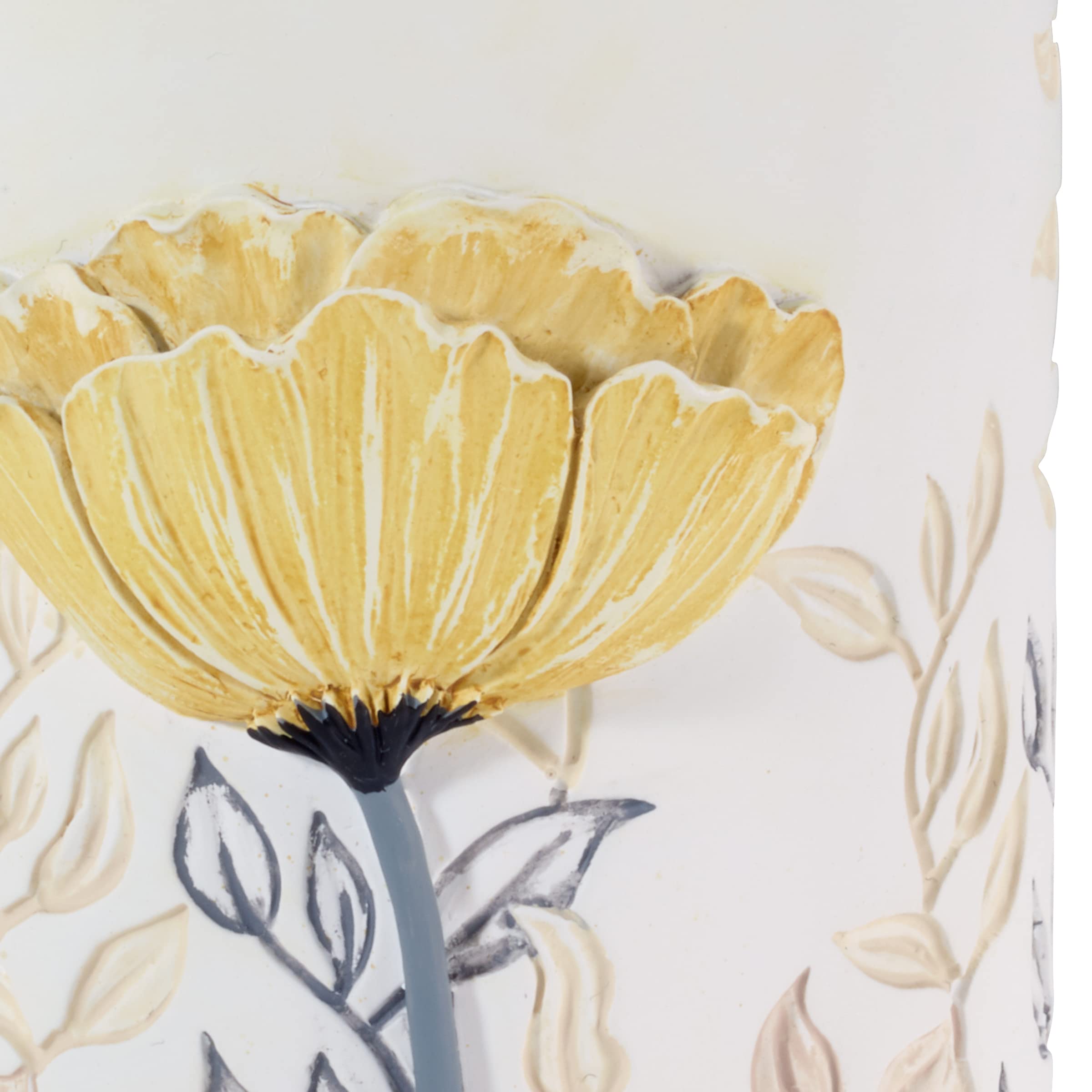 Avanti Linens - Soap Dispenser/Lotion Pump, Guest Bathroom Essentials, Chic Home Decor (Marielle Collection)