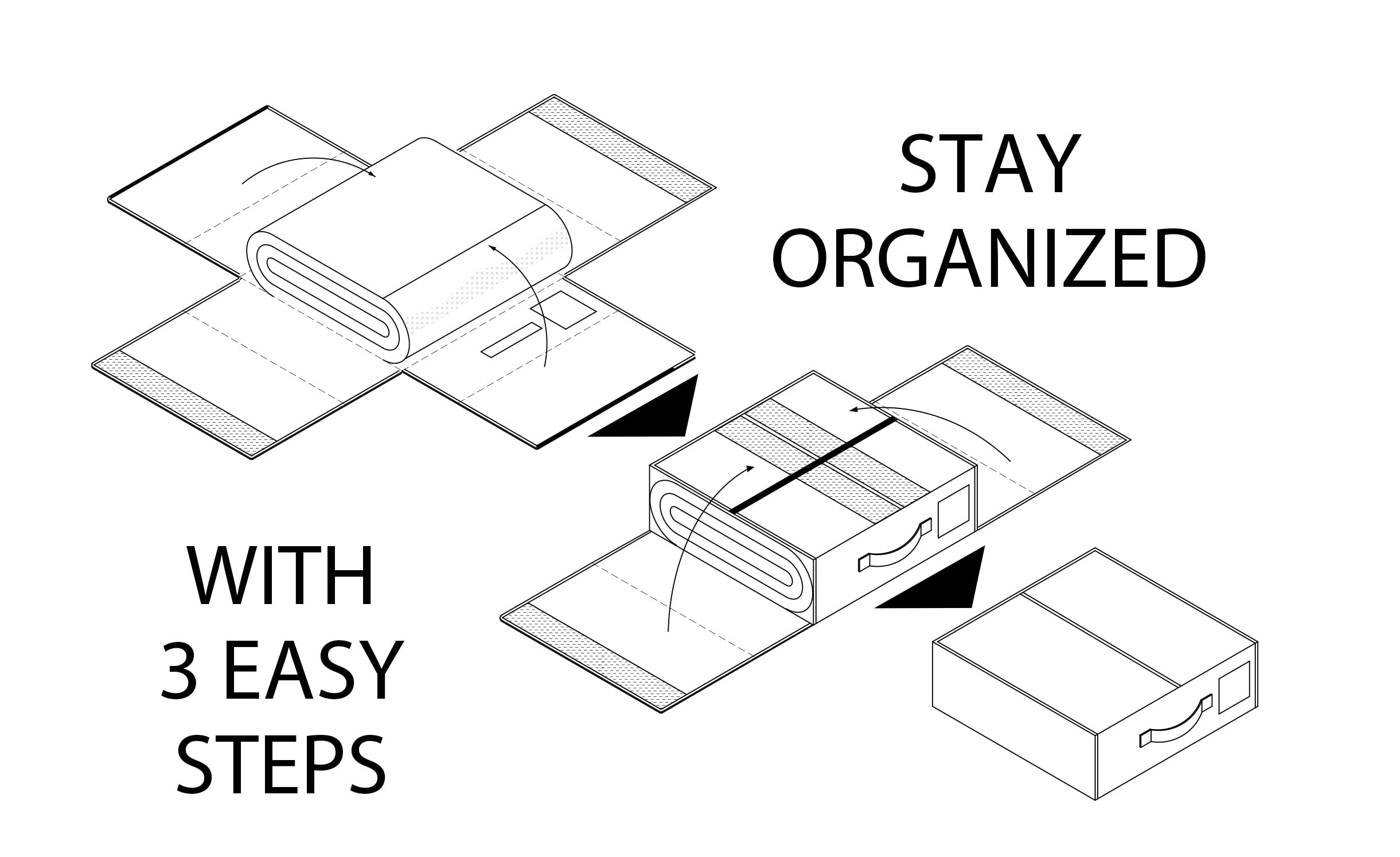 SheetCube 4 Pack Bed Sheet Organizers and Storage, Foldable Bedding Storage Box Container with Window and Label, Linen Closet Or
