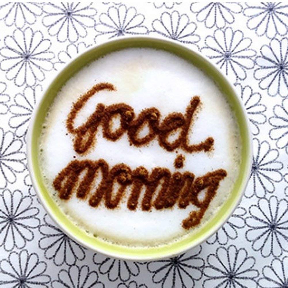 Tutuya Latte Art Pen, White Spice Pen Electric Coffee Pen For Latte & Food Diy, Works With Cinnamon, Salt, White Sugar, Fine Cof