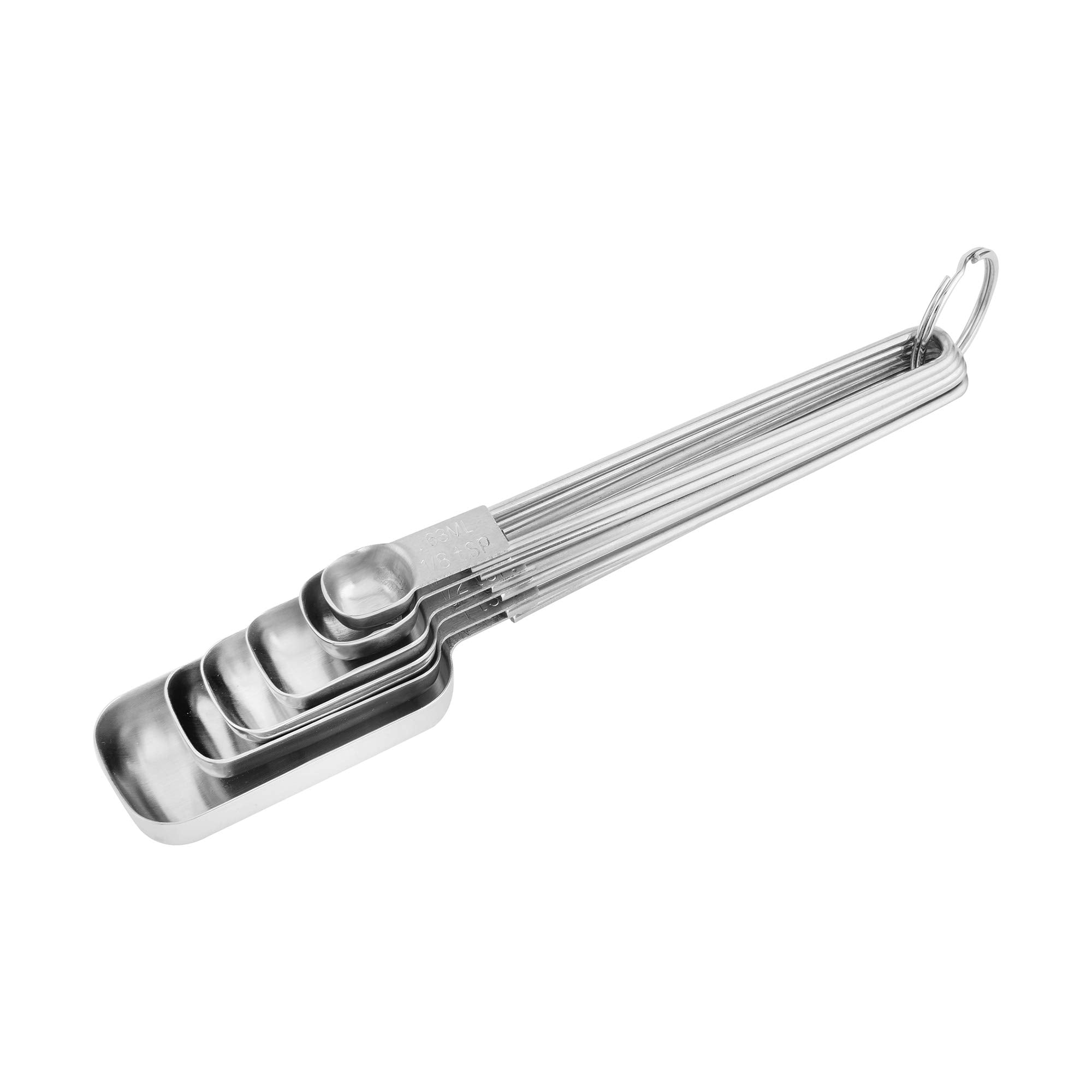 Fox Run Measuring Spoon Set, Stainless Steel, 6-Piece