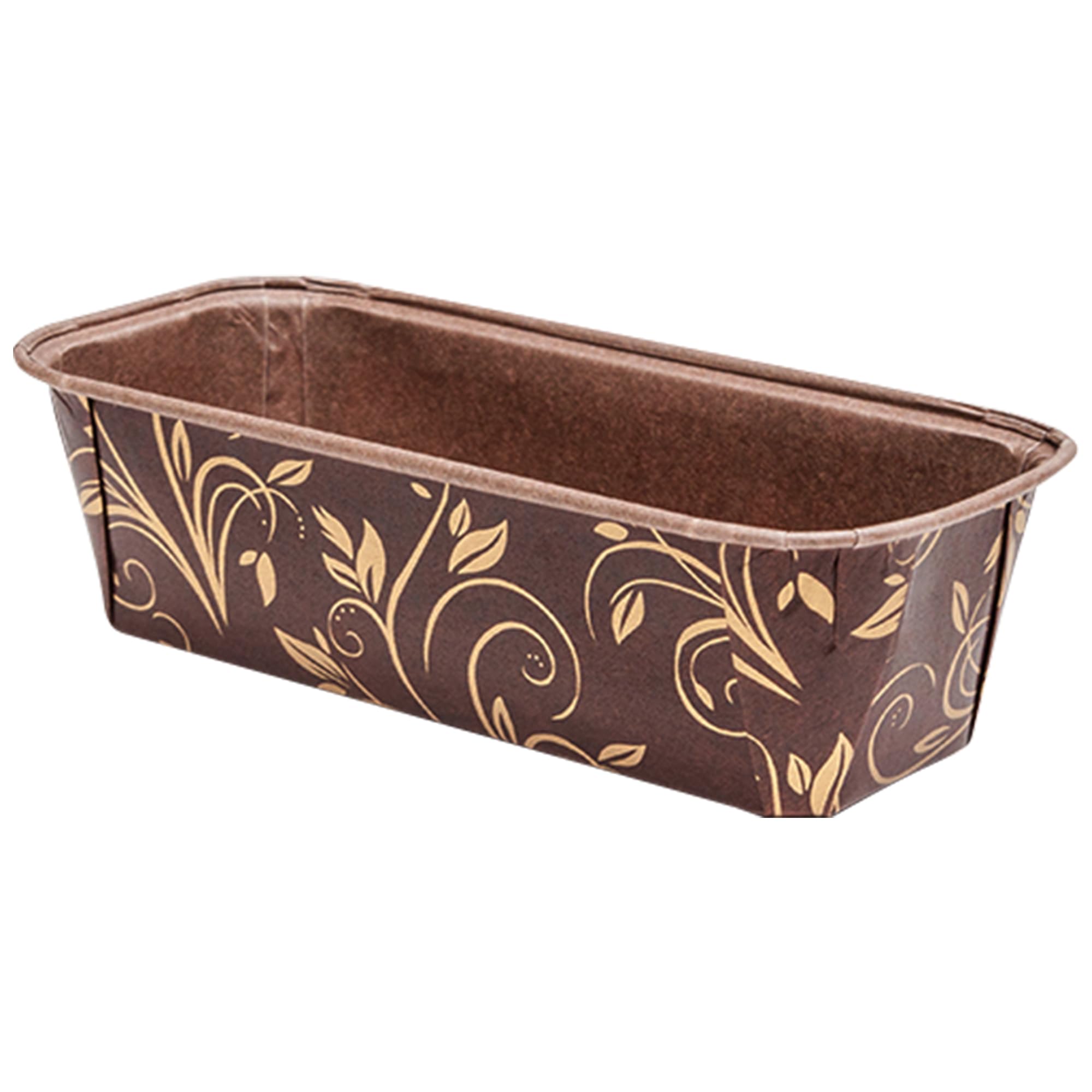 Disposable Loaf Pan Paper Molds  3.5 Inch x 7.5 Inch Medium Mold Set for Cake, Bread, Tart, & Holiday Baking  Pack of 25, by B
