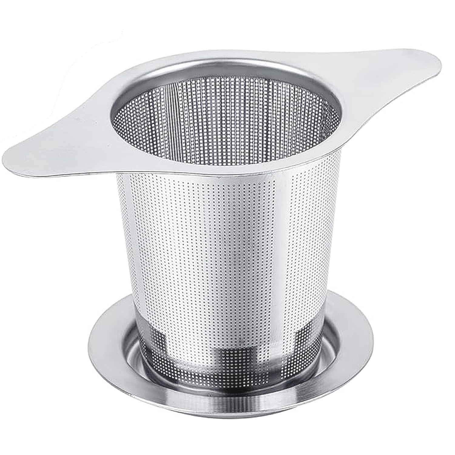 Nkove Universal Tea Infuser With Lid Stainless Steel Filter Fits Mugs Cups Teapots Food Grade