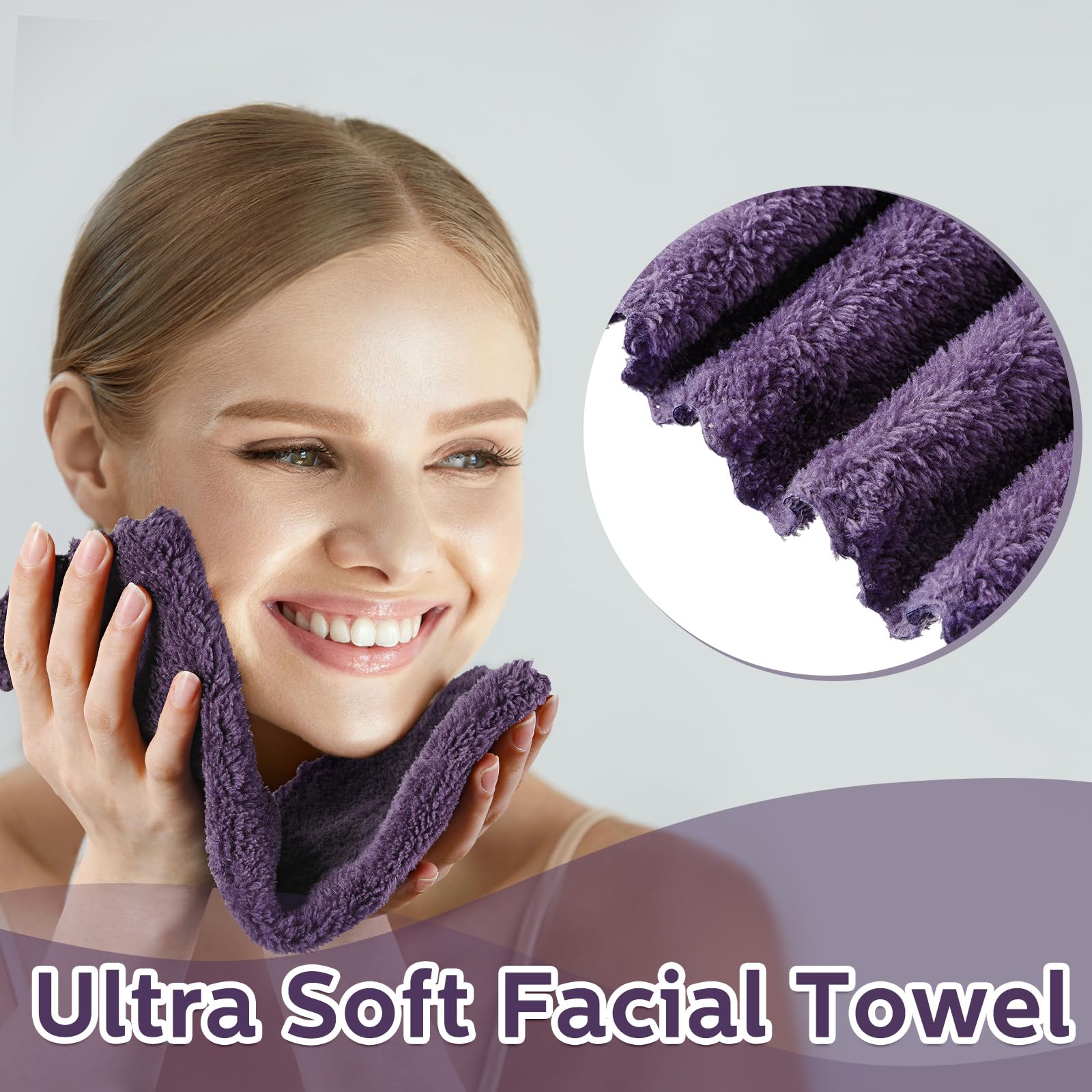 Newwiee 100 Pcs Washcloths Bulk Quick Drying Bathroom Wash Clothes 12 X 12 Inch Face Towels Microfiber Soft Hand Towel For Your