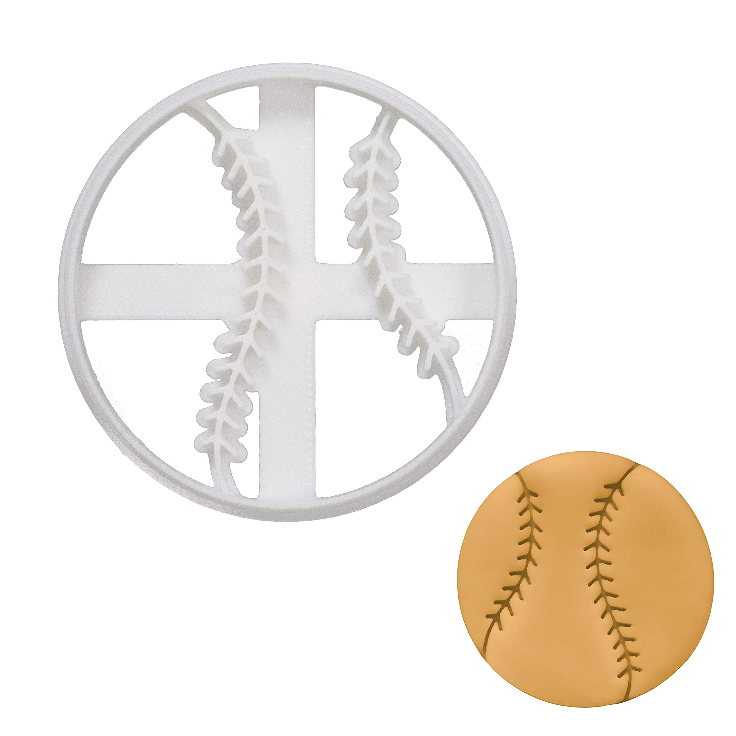 Softball Cookie Cutter, 1 Piece - Bakerlogy