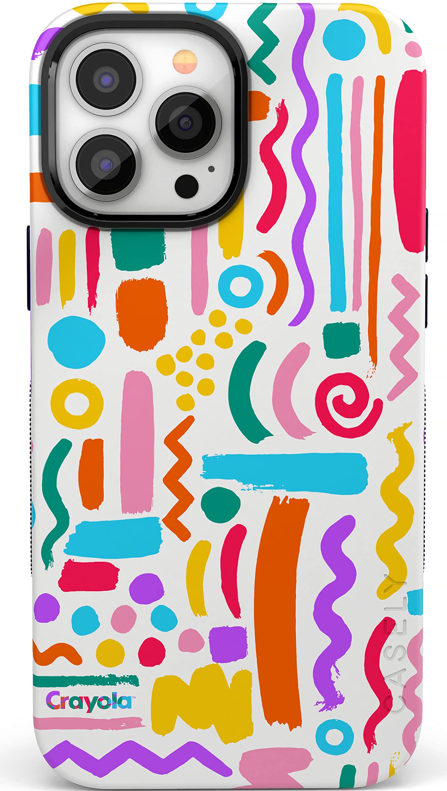 Casely Iphone 13 Pro Max Case  Compatible With Magsafe  Make Your Mark  Crayola Paint Case