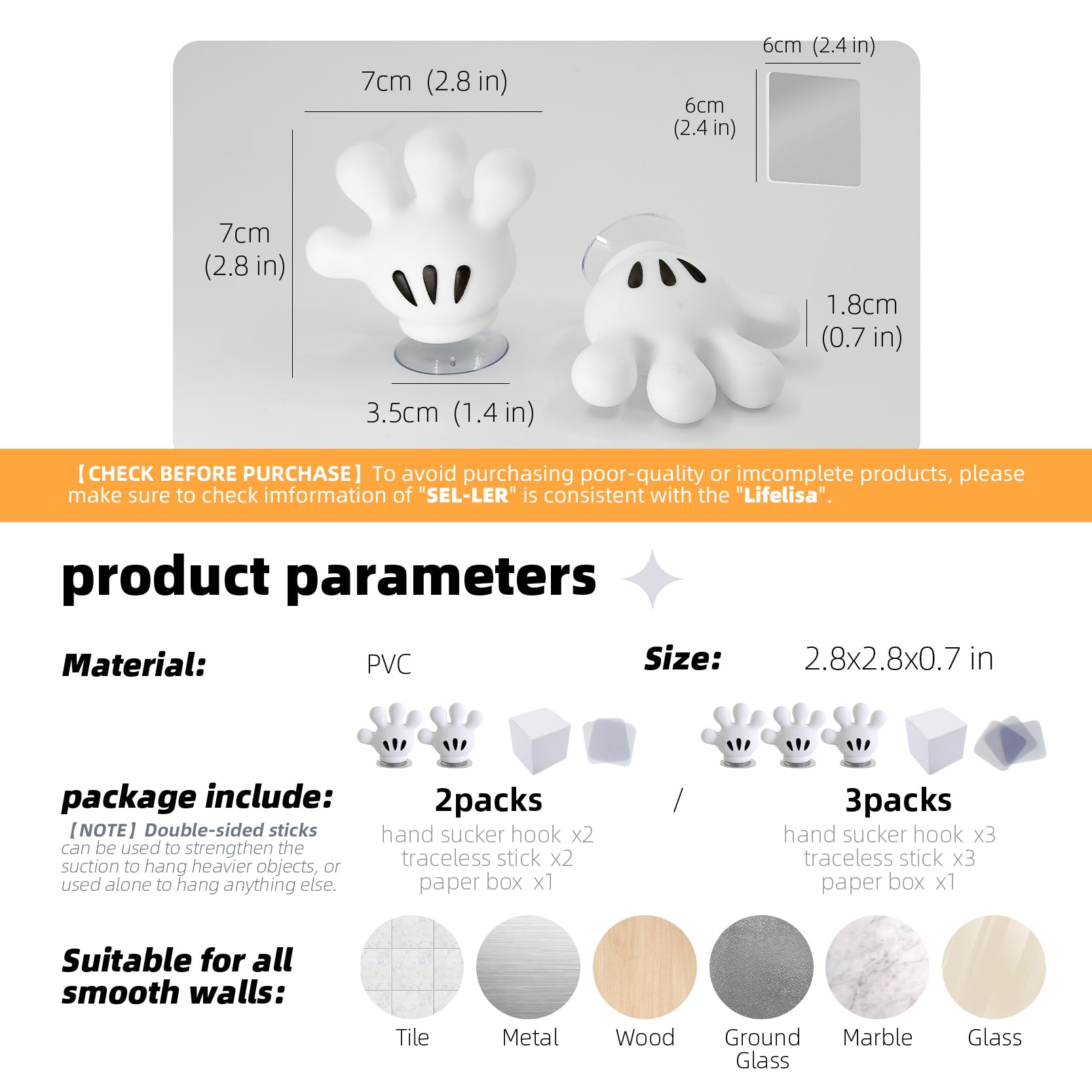Lifelisa Cute Hanging Toothbrush Holder, Hand Wall Hanging Utility Suction Hooks With Stickypads, Multi-Function Mouse Cat Bathr