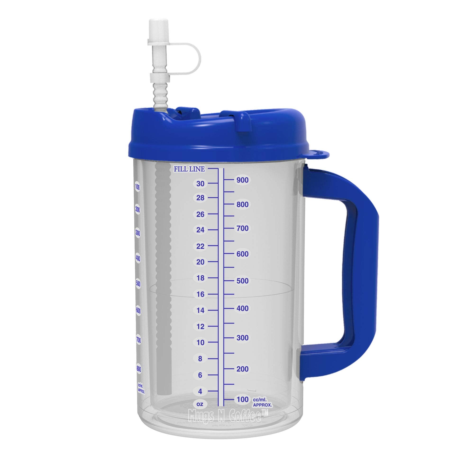 32 Oz Insulated Travel Mugs Red & Blue
