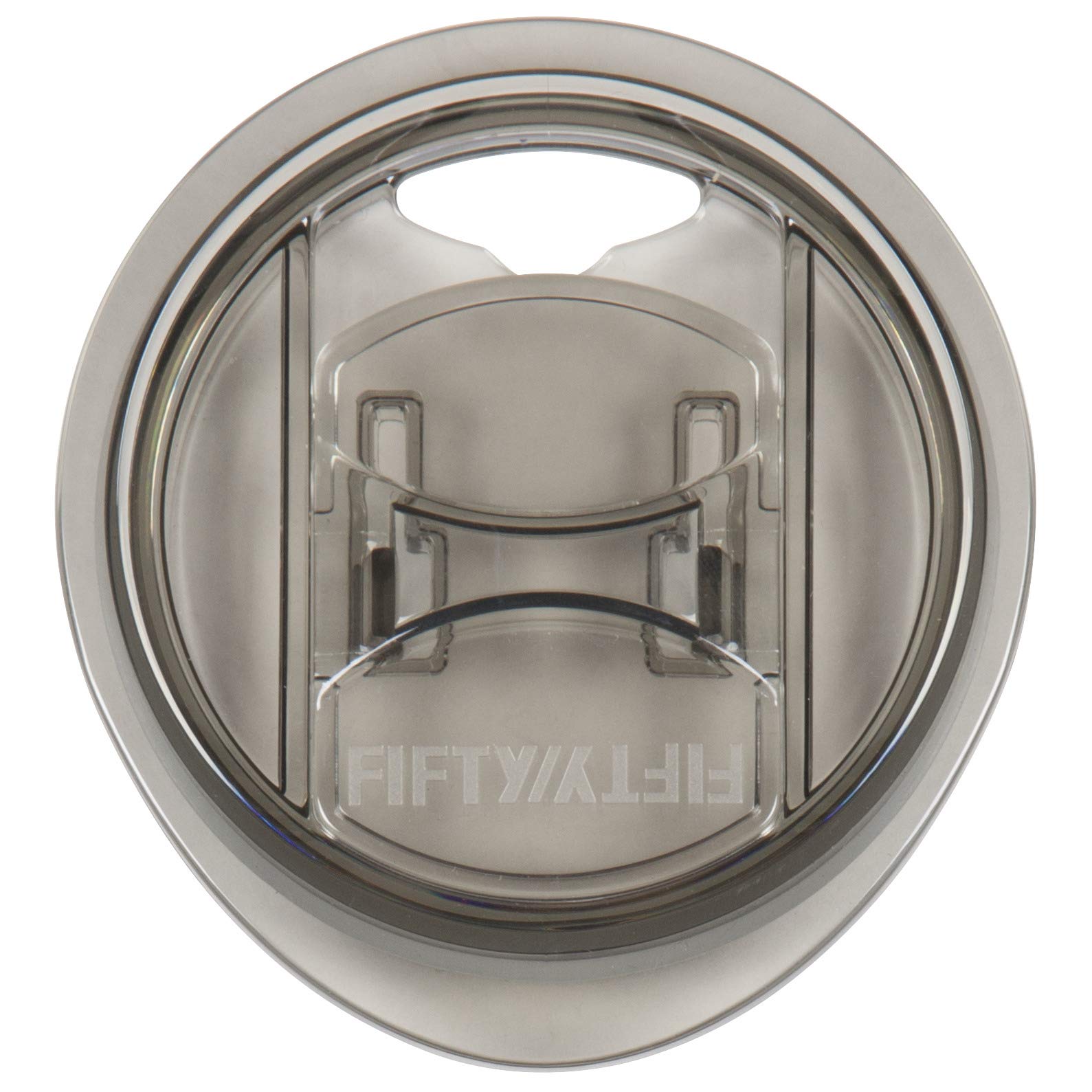 Fifty/Fifty T16000041 16Oz - Matte Black Tumbler - Smoke Slide Lid