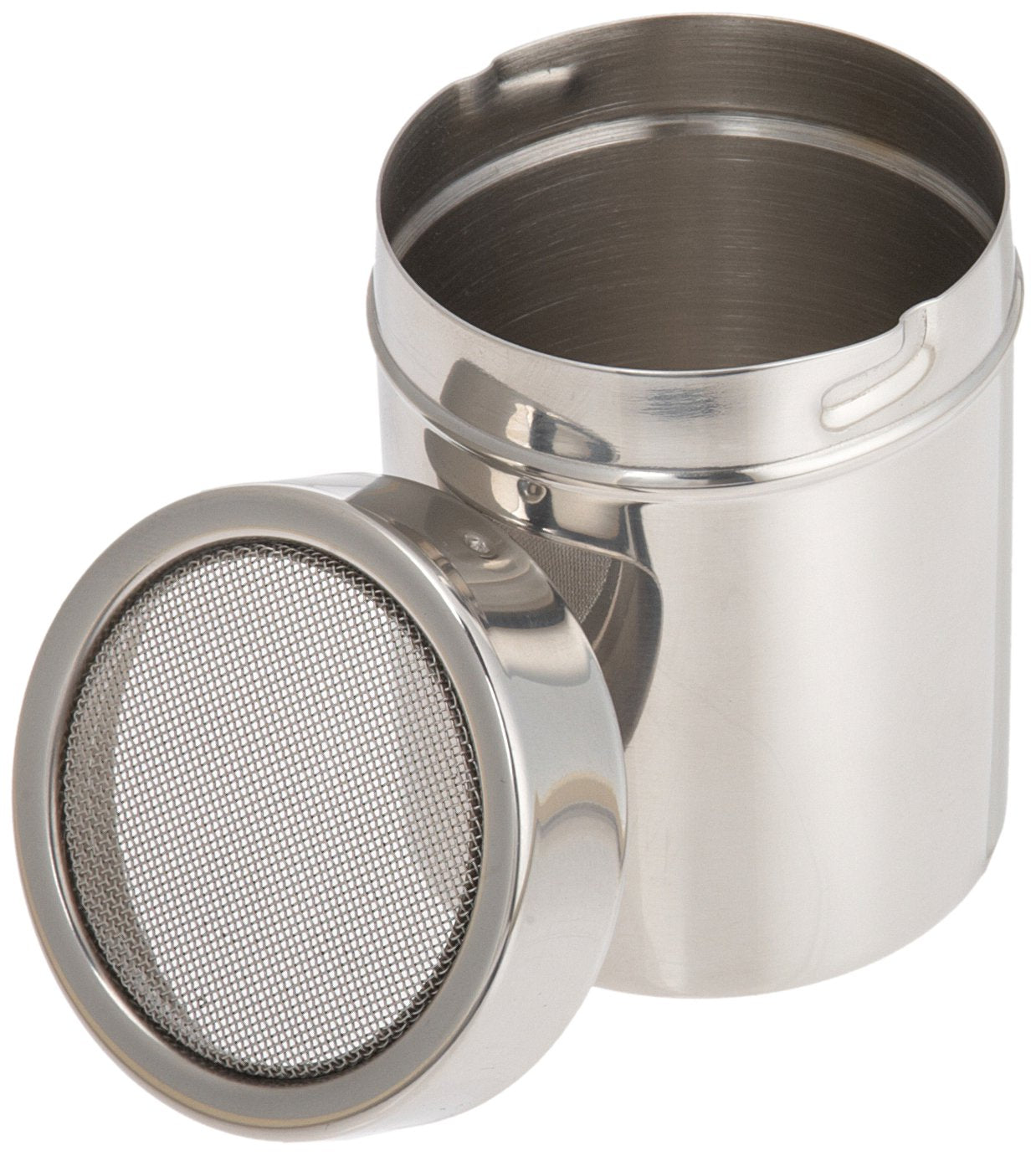Ateco Stainless Steel Shaker, 4-Ounce Capacity With Fine Mesh