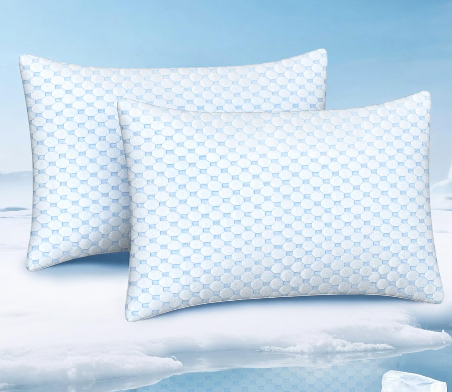Favocama Cooling Bed Pillows Queen