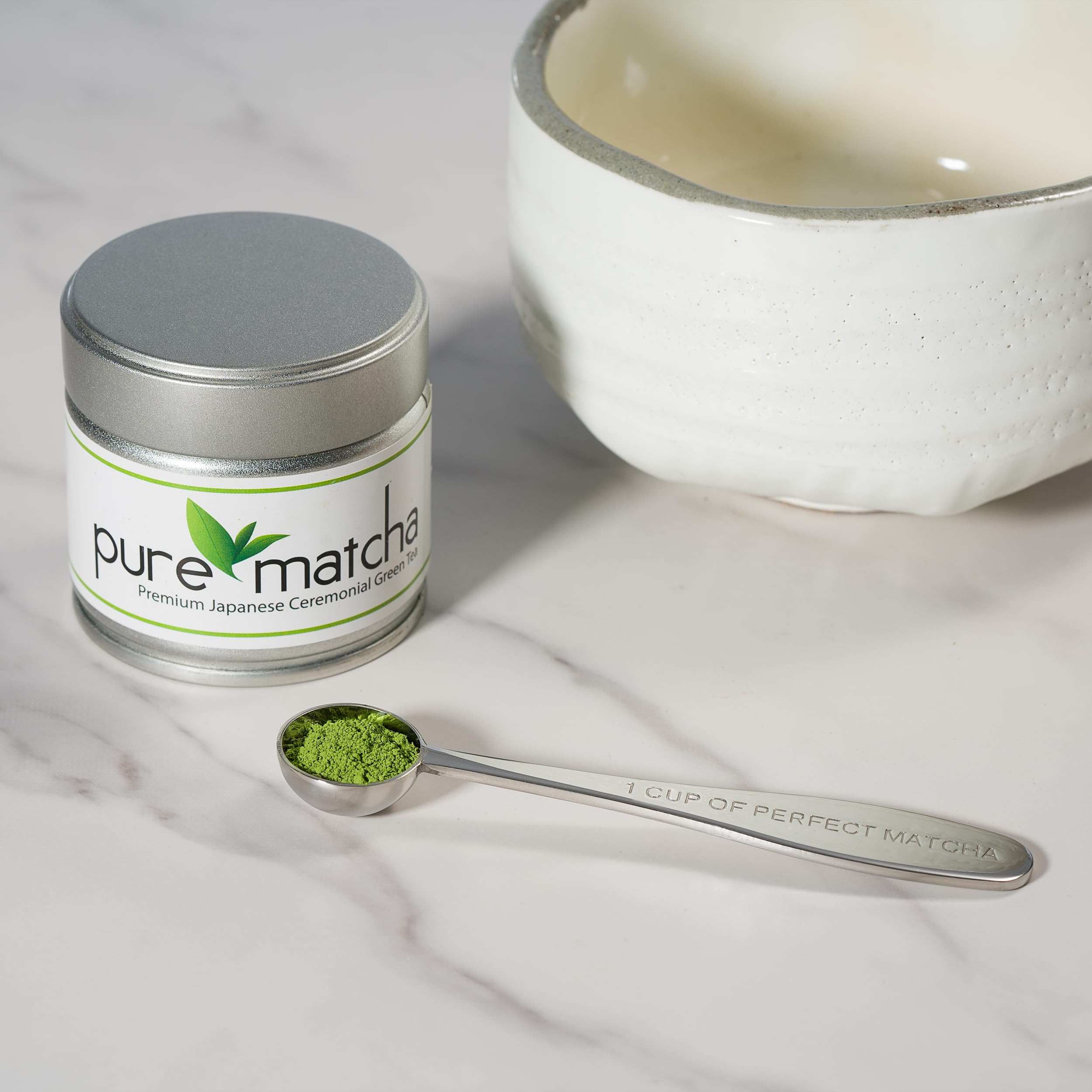 Stainless Steel Matcha Measuring Teaspoon By Pure Matcha