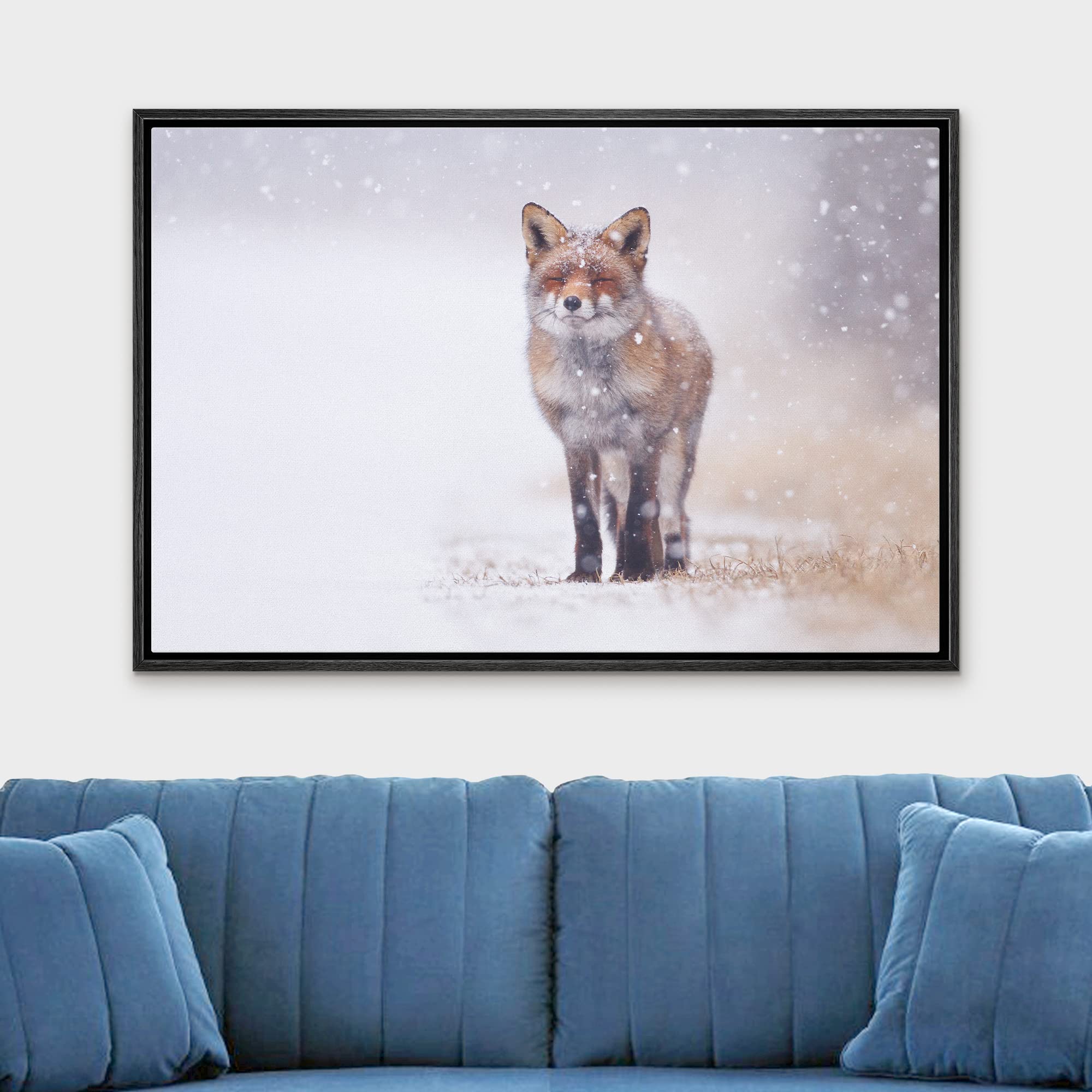 Wall26 Framed Canvas Prints Wall Art - Spa/Beauty Concept With Three Candles, Towels, Salt, Oil And Stones | Modern Wall Decorst