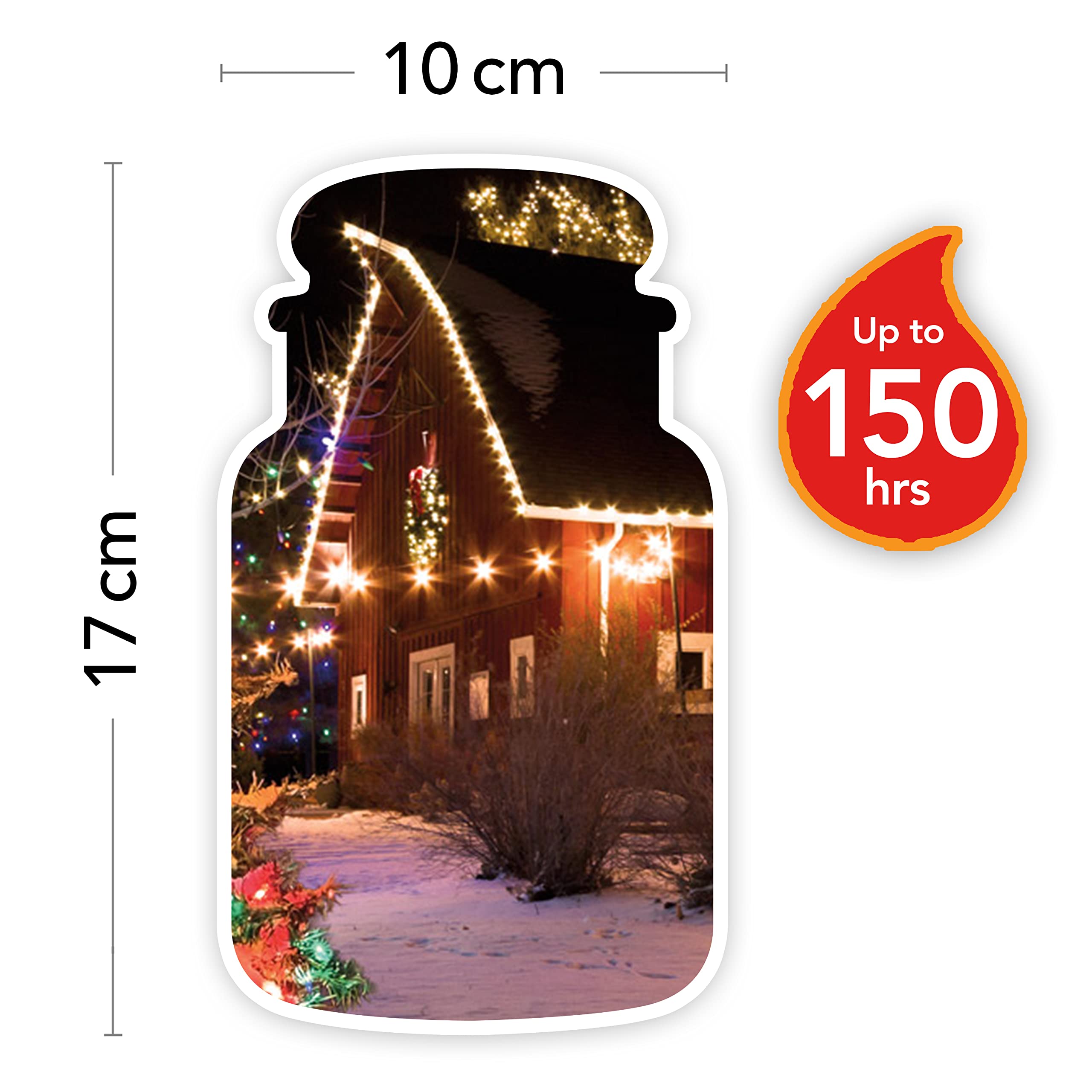Yankee Candle Scented Candle | Tree Farm Festival Large Jar Candle | Burn Time: up to 150 Hours