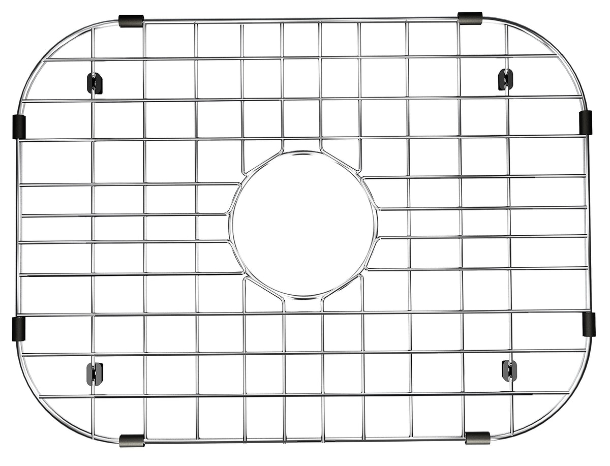 Alonsoo Sink Grid And Sink Rack Protectors, Stainless Steel 18-1/8'' L X 13-3/8'' Sink Grids For Bottom Of Kitchen Sink Drain Wi