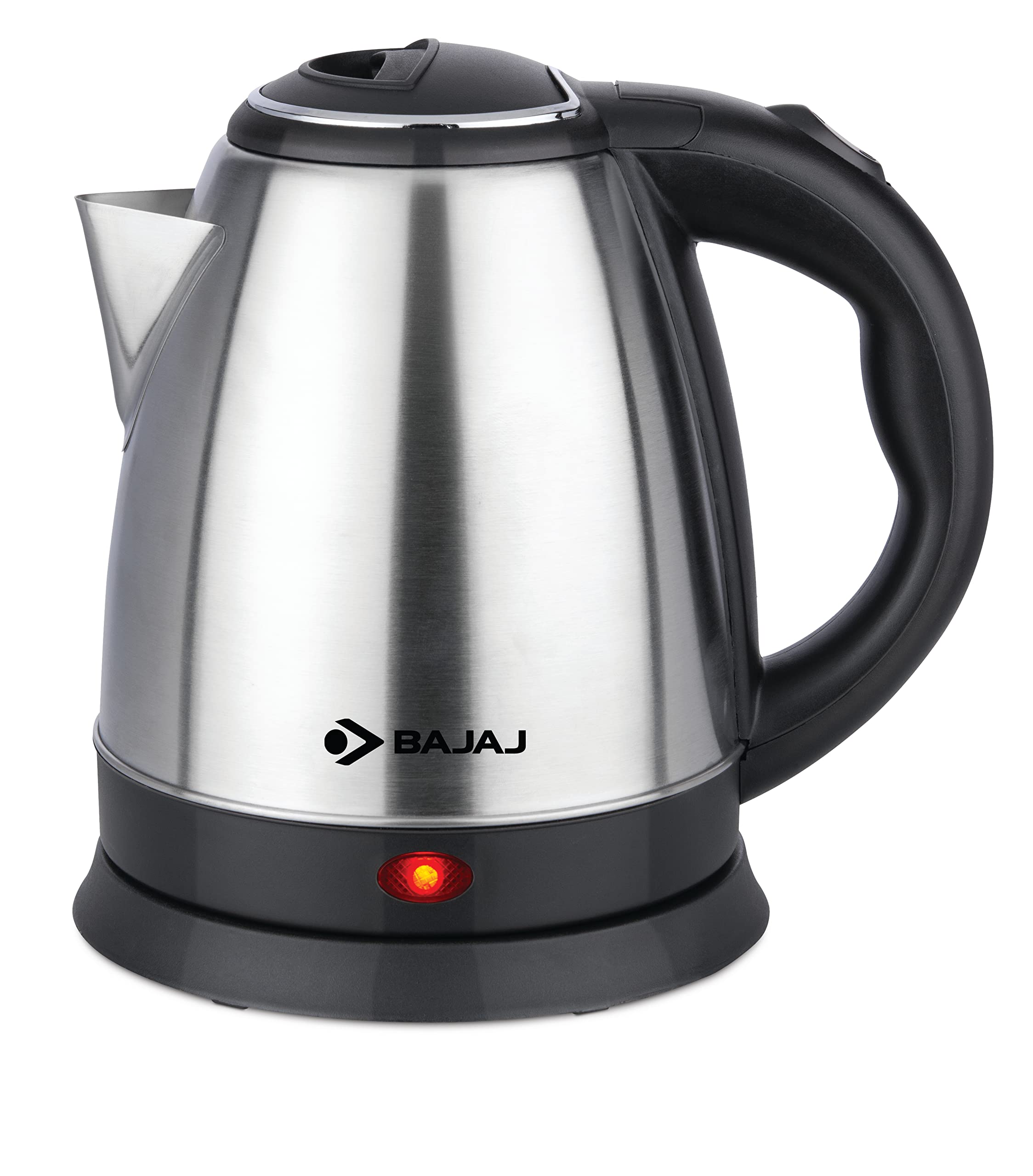 Bajaj Ktx 1.5 Litre Dlx Electric Kettle | 1350W Kettle With Stainless Steel Body | Cordless Operation | Auto ShutOff Mechanism 