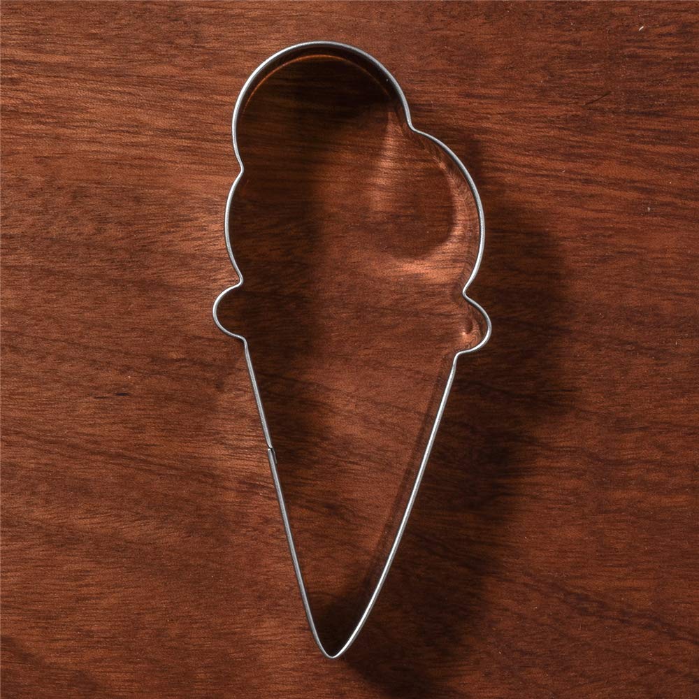 Liliao Ice Cream Cookie Cutter - 2 X 4.2 Inches - Stainless Steel
