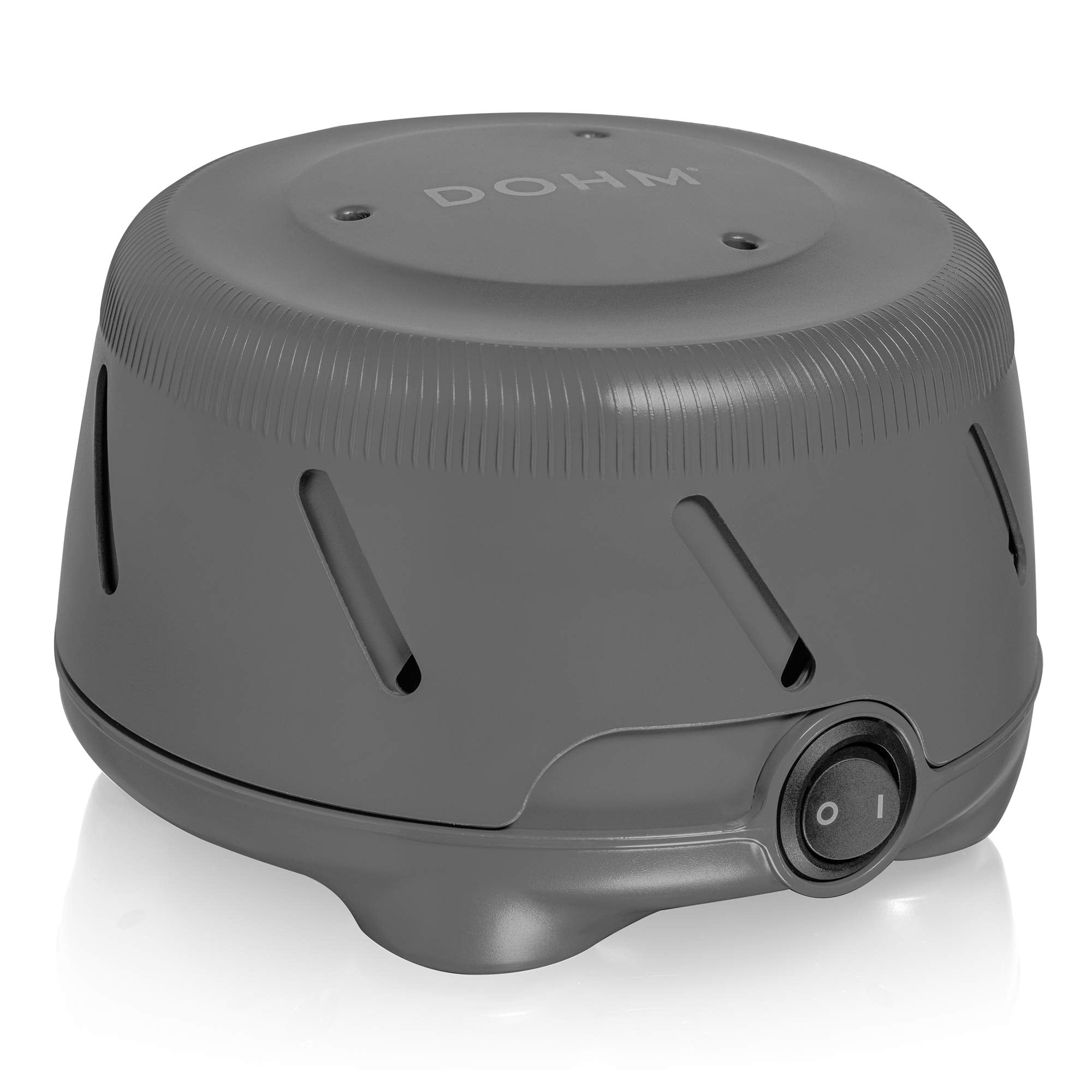 Yogasleep Dohm Uno (Charcoal) White Noise Machine + Travel Case| Travel, Office Privacy, Sleep Therapy, Concentration | For Adul
