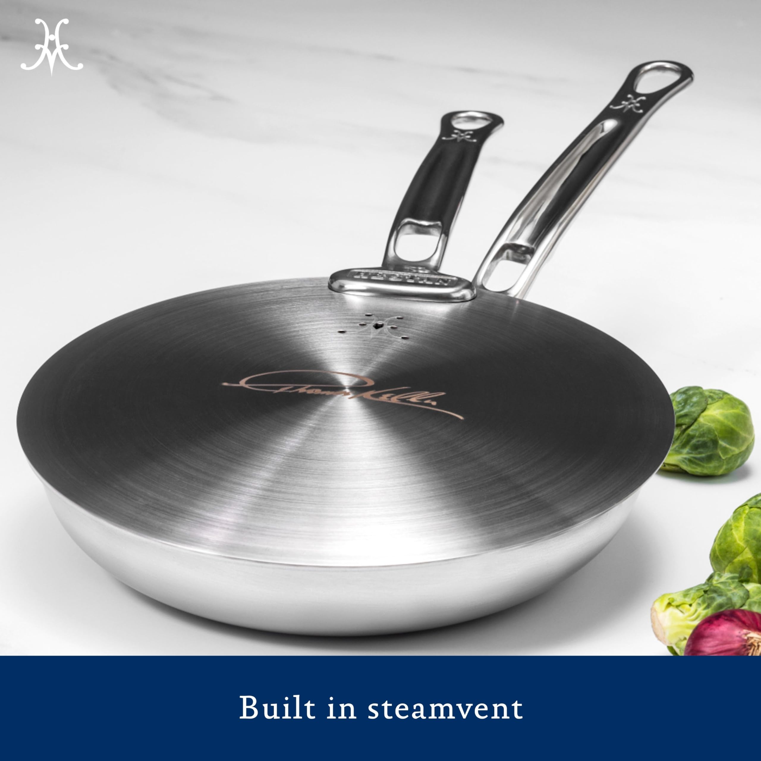 Thomas Keller Insignia By Hestan - Stainless Steel 9'' Universal Lid