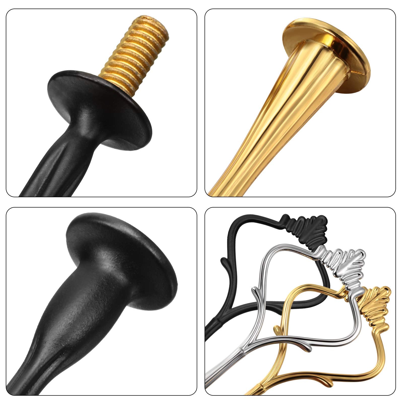 6 Set Hardware Fittings For Cake Stand Mold Crown 3 Tier Cake Stand Fittings Hardware Holder For Resin Crafts Diy Making Cupcake